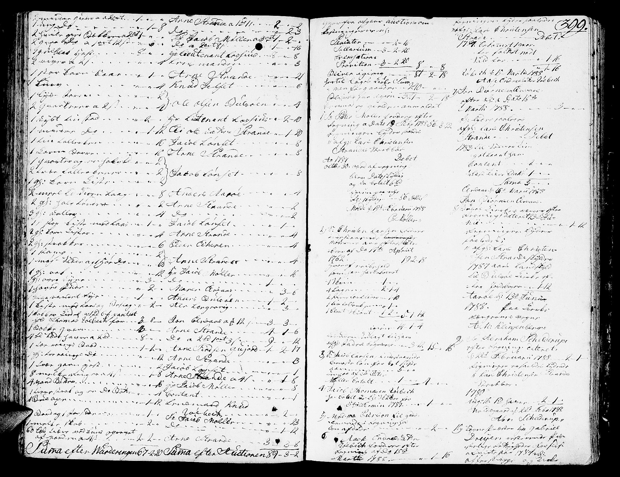 Romsdal sorenskriveri, SAT/A-4149/1/3/3A/L0011: Skifteprotokoll, 1782-1789, s. 398b-399a
