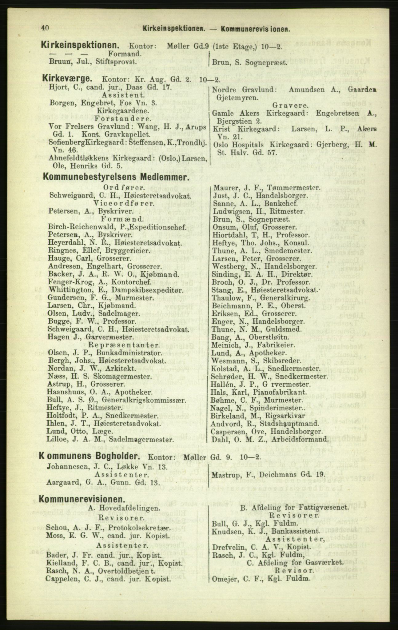 Kristiania/Oslo adressebok, PUBL/-, 1886, s. 40