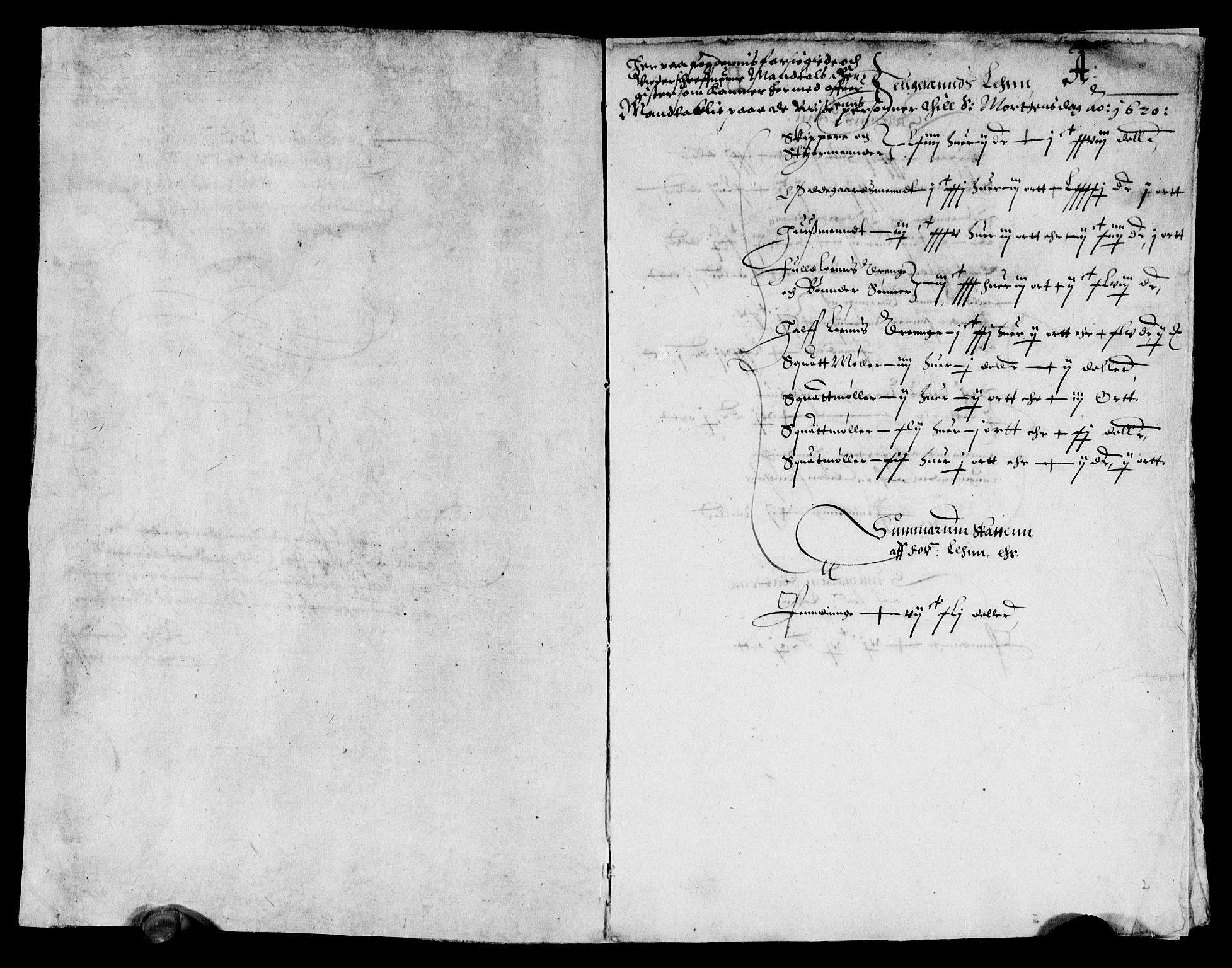 Rentekammeret inntil 1814, Reviderte regnskaper, Lensregnskaper, AV/RA-EA-5023/R/Rb/Rbz/L0013: Nordlandenes len, 1620-1623