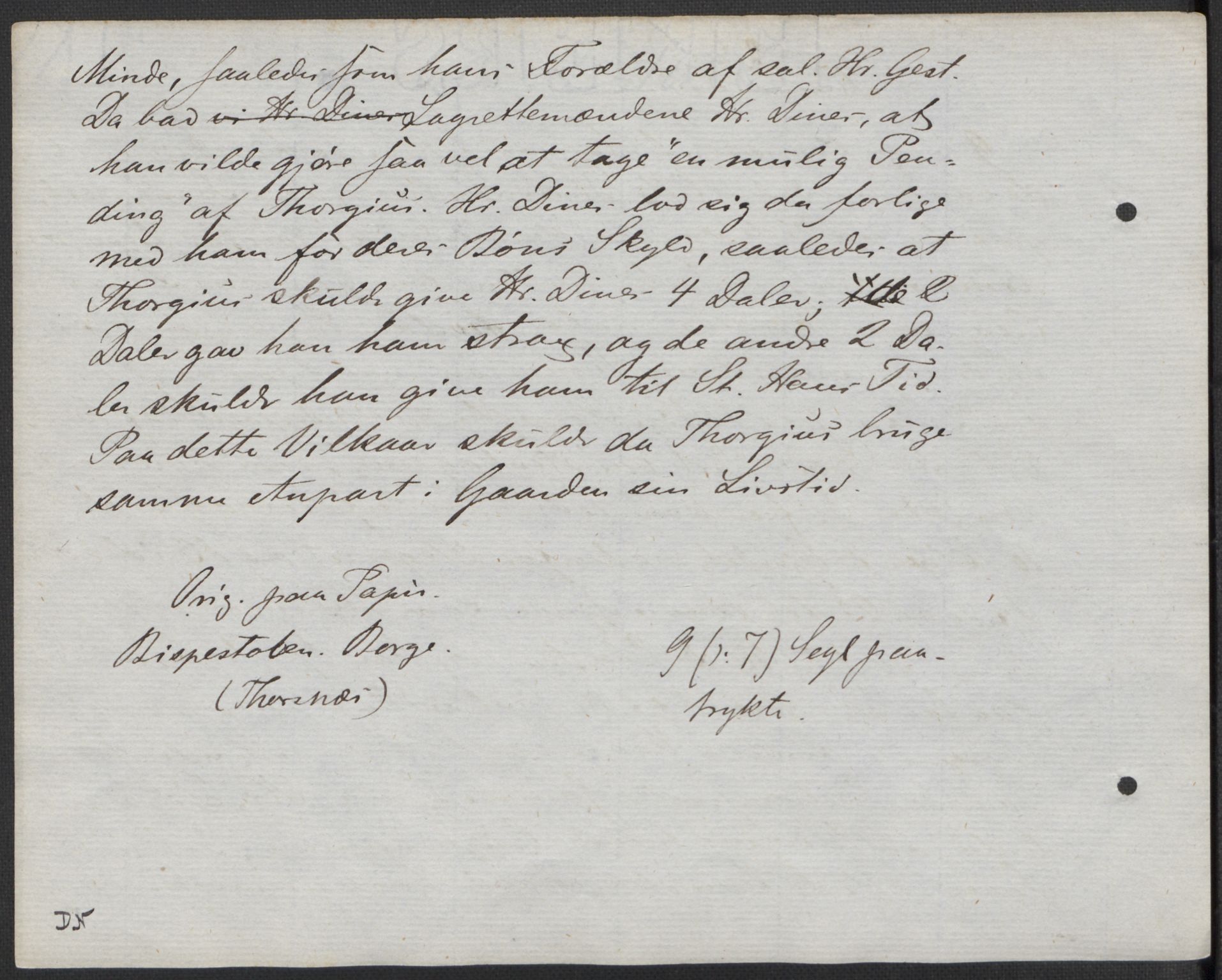Riksarkivets diplomsamling, AV/RA-EA-5965/F15/L0001: Prestearkiv - Østfold, 1571-1795, s. 21