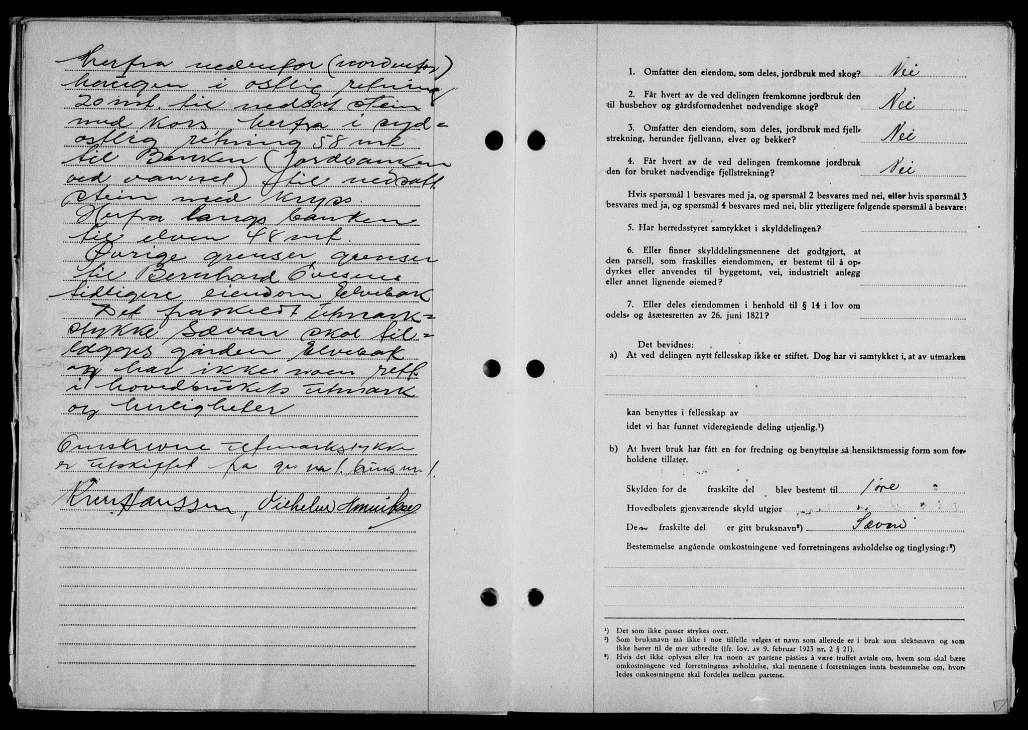 Lofoten sorenskriveri, SAT/A-0017/1/2/2C/L0019a: Pantebok nr. 19a, 1948-1948, Dagboknr: 2468/1948