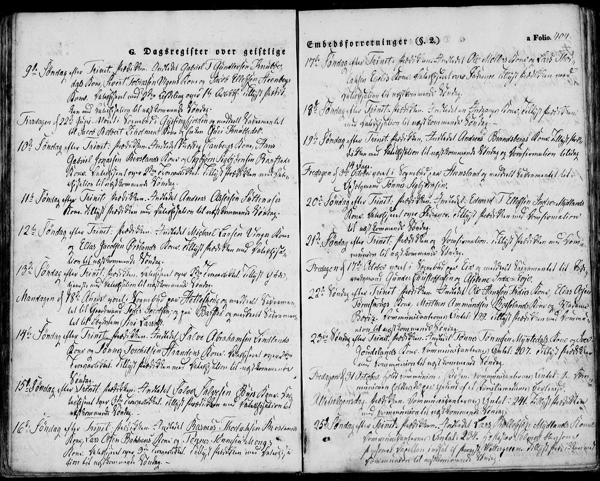Sokndal sokneprestkontor, SAST/A-101808: Ministerialbok nr. A 8.2, 1842-1857, s. 404