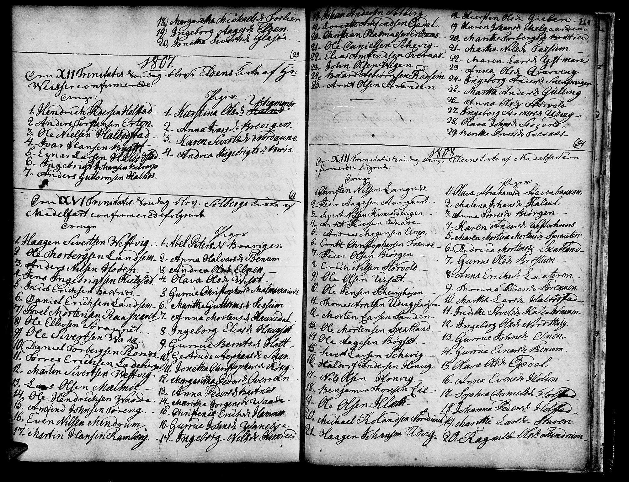 Ministerialprotokoller, klokkerbøker og fødselsregistre - Nord-Trøndelag, AV/SAT-A-1458/741/L0385: Ministerialbok nr. 741A01, 1722-1815, s. 260