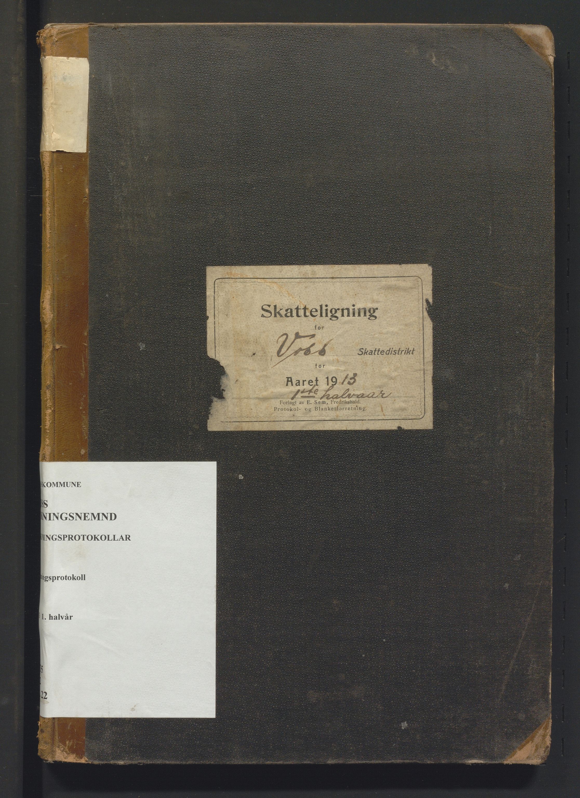 Voss kommune. Likningsnemnda, IKAH/1235-142/F/Fa/L0022: Likningsprotokoll, 1913