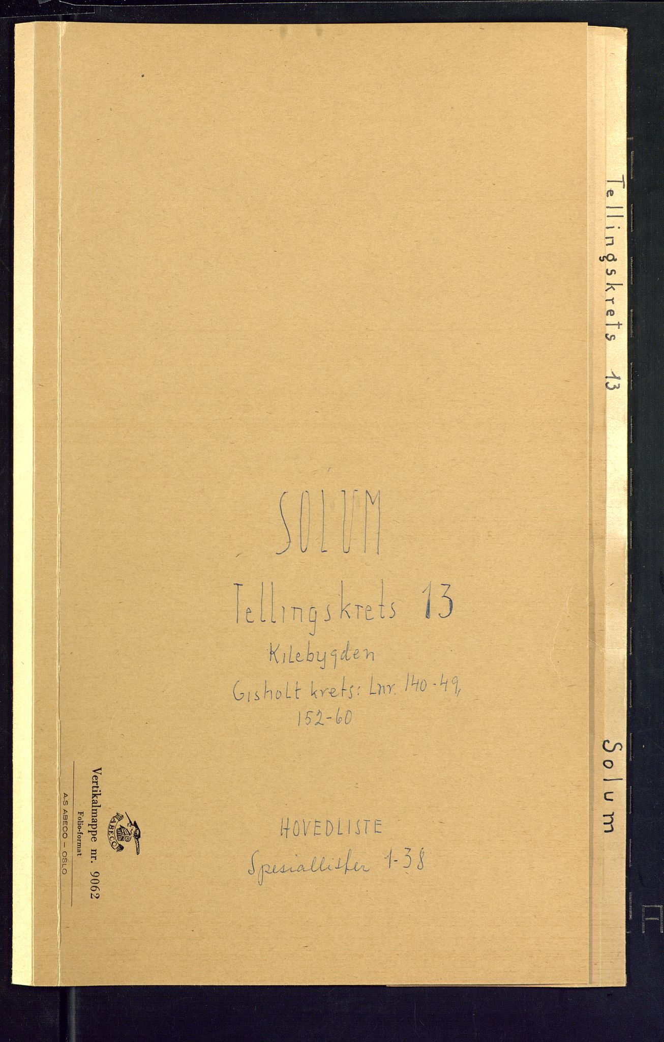 SAKO, Folketelling 1875 for 0818P Solum prestegjeld, 1875, s. 63