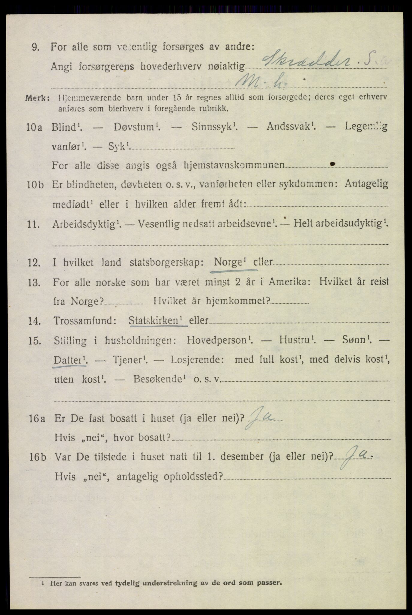 SAH, Folketelling 1920 for 0437 Tynset herred, 1920, s. 6901