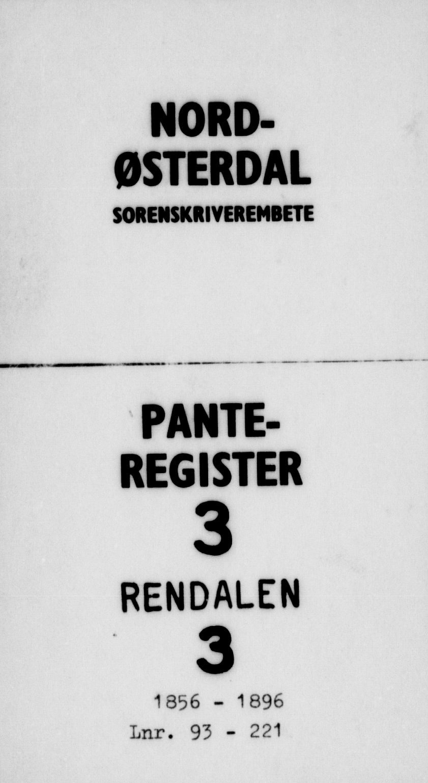 Nord-Østerdal tingrett, SAH/TING-020/H/Ha/Haa/L0003: Panteregister nr. 3, 1856-1896