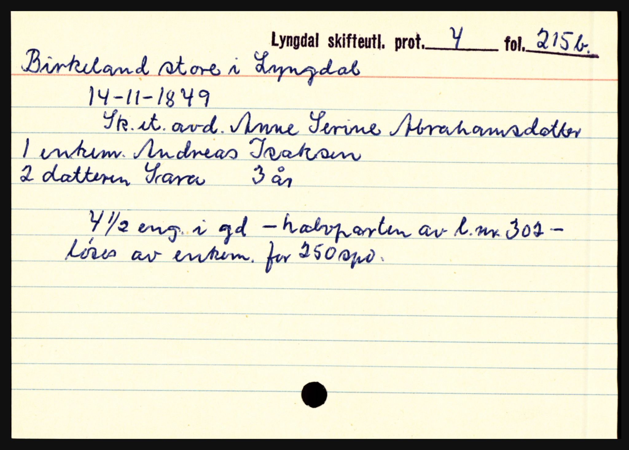 Lyngdal sorenskriveri, SAK/1221-0004/H, s. 747
