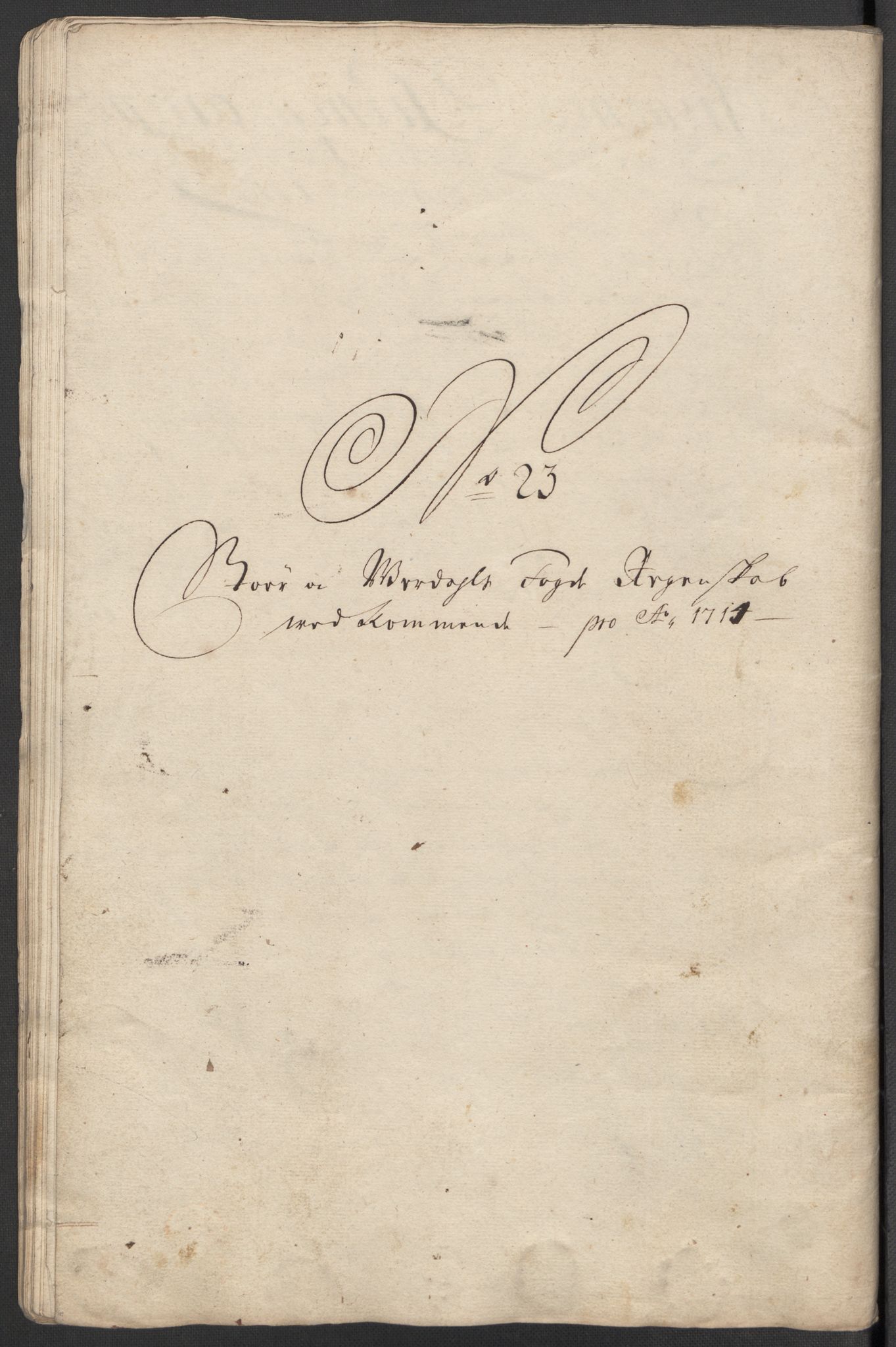 Rentekammeret inntil 1814, Reviderte regnskaper, Fogderegnskap, RA/EA-4092/R62/L4204: Fogderegnskap Stjørdal og Verdal, 1714, s. 245