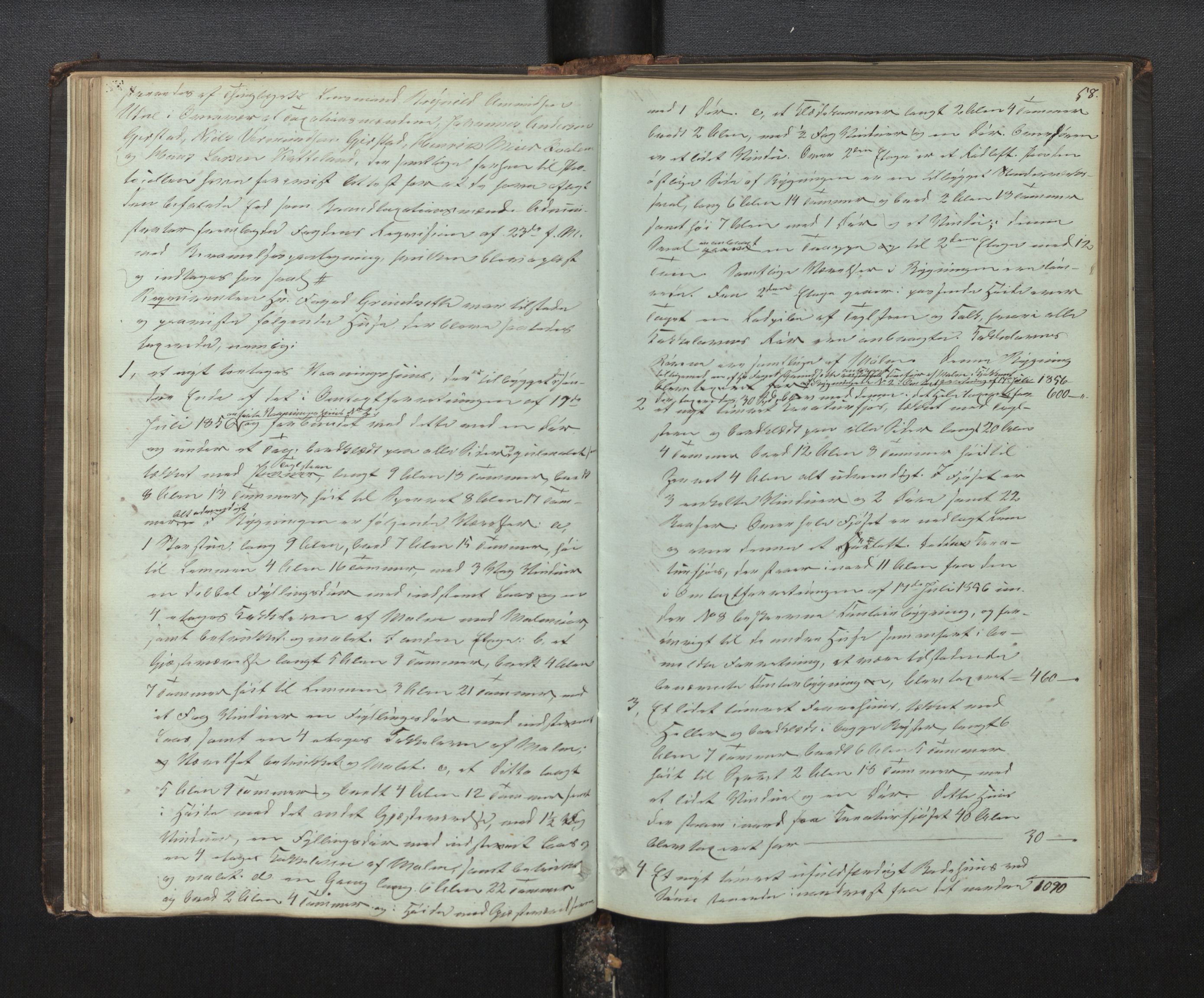 Lensmannen i Tysnes, SAB/A-35401/0012/L0001: Branntakstprotokoll, 1846-1893, s. 57b-58a