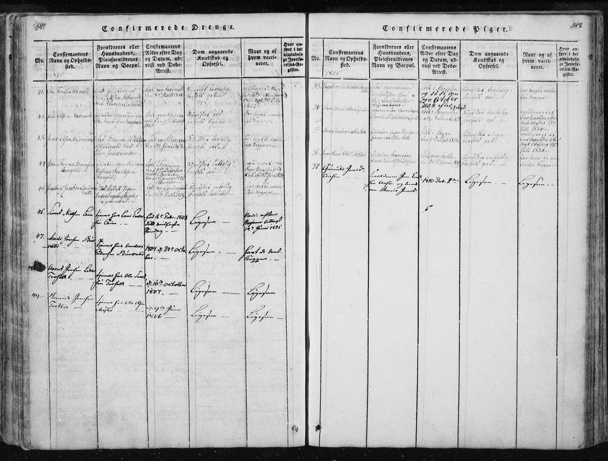 Ministerialprotokoller, klokkerbøker og fødselsregistre - Nord-Trøndelag, AV/SAT-A-1458/717/L0148: Ministerialbok nr. 717A04 /1, 1816-1825, s. 547-548