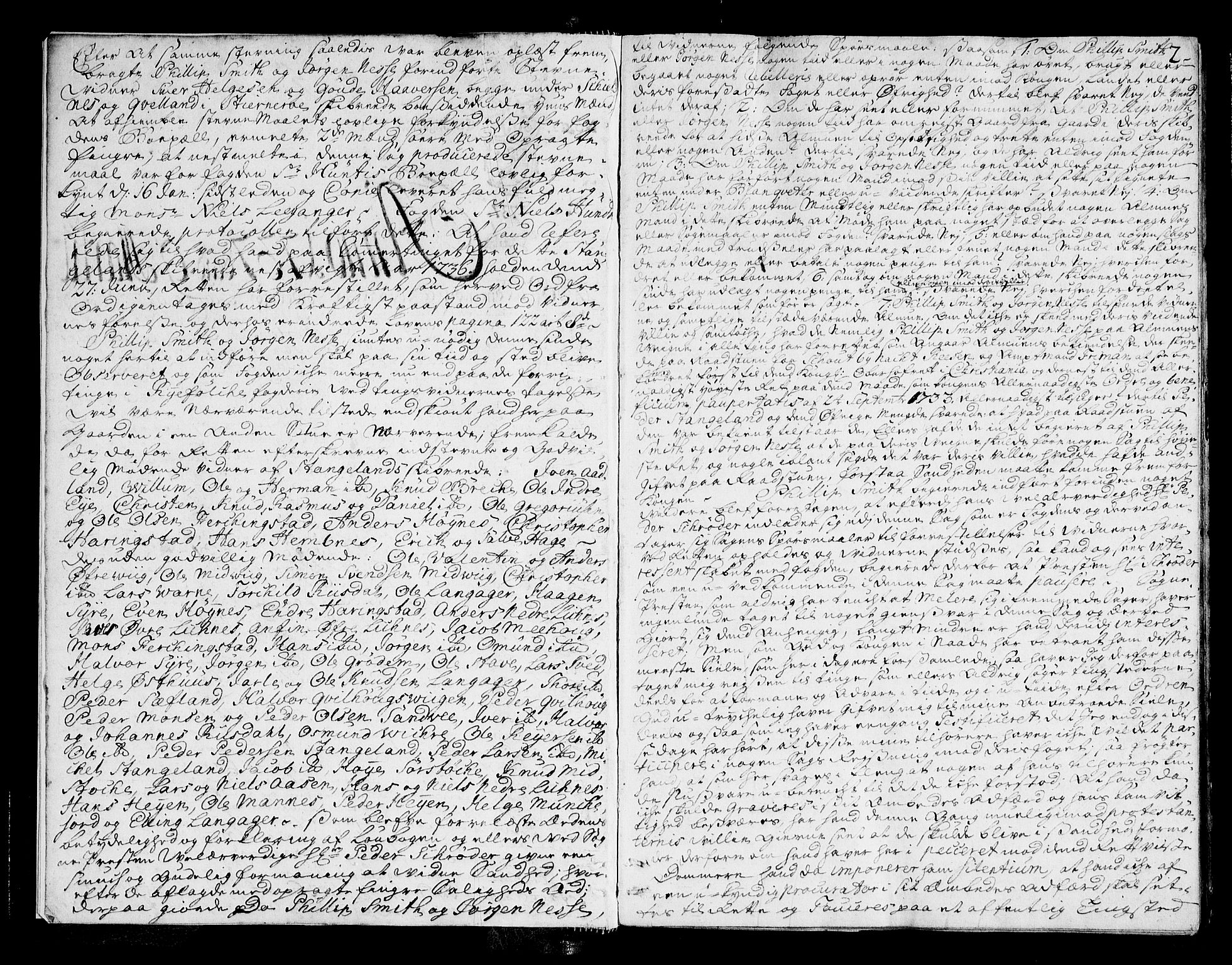 Ryfylke tingrett, AV/SAST-A-100055/001/I/IB/IBBa/L0048: Tingbok, Karmsund og Hesby, 1737-1739, s. 1b-2a