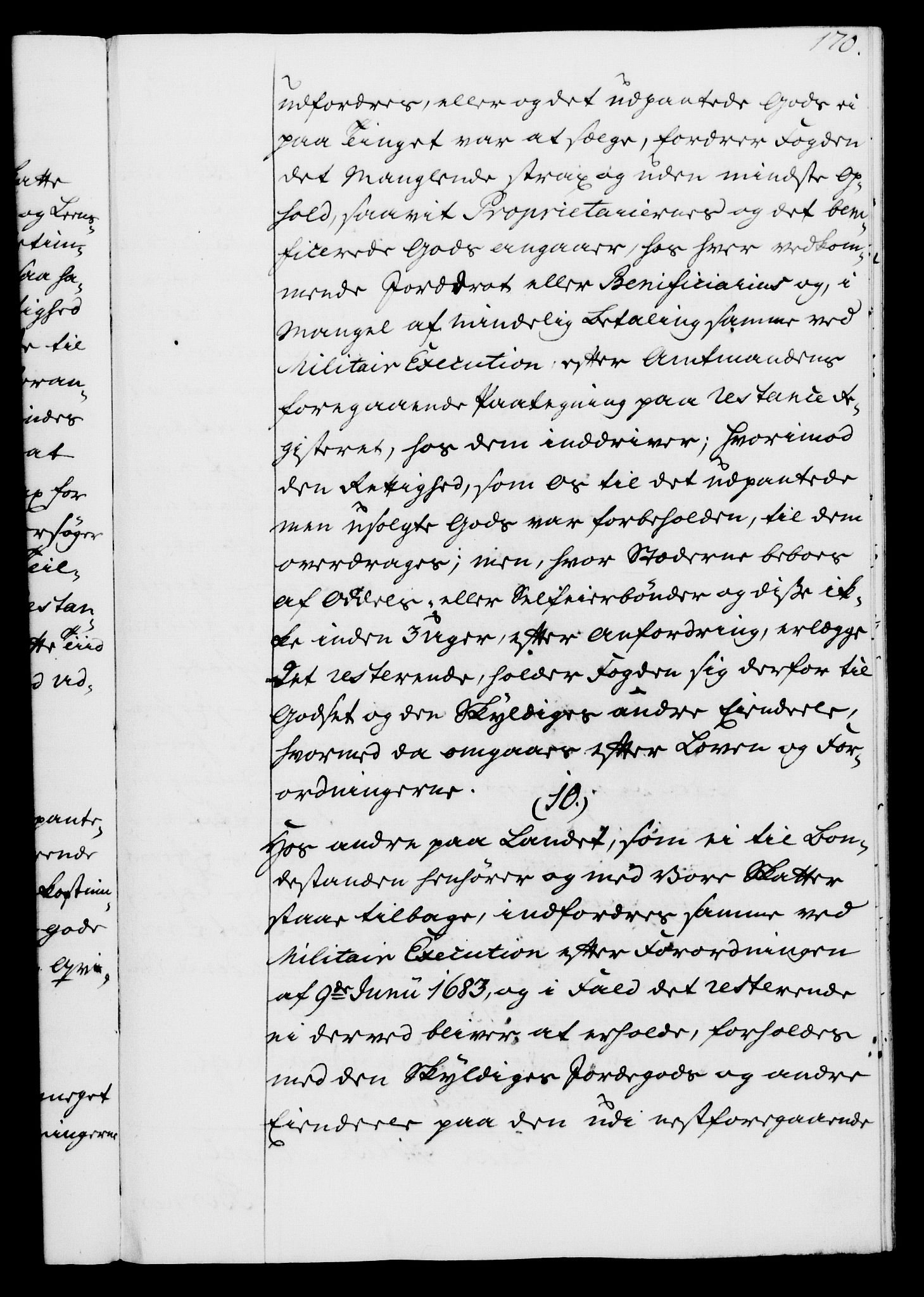 Rentekammeret, Kammerkanselliet, AV/RA-EA-3111/G/Gg/Gga/L0008: Norsk ekspedisjonsprotokoll med register (merket RK 53.8), 1768-1771, s. 170