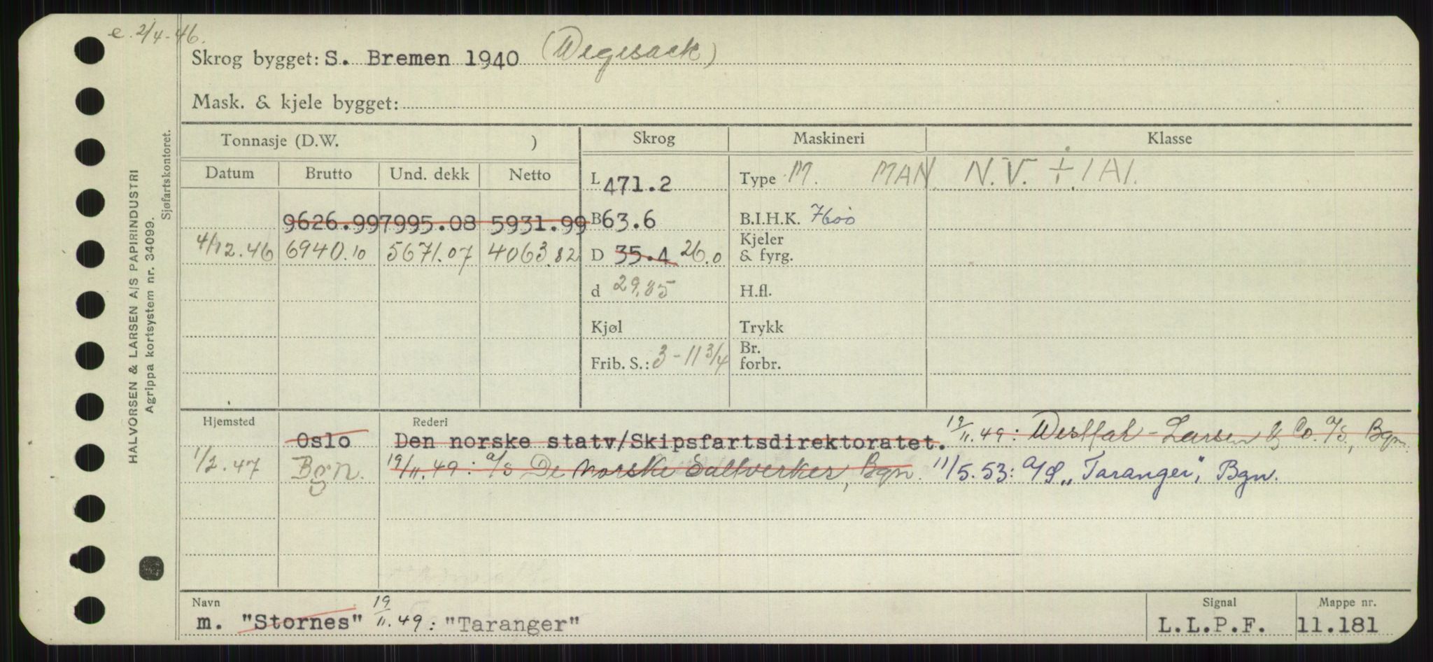 Sjøfartsdirektoratet med forløpere, Skipsmålingen, AV/RA-S-1627/H/Hb/L0005: Fartøy, T-Å, s. 45