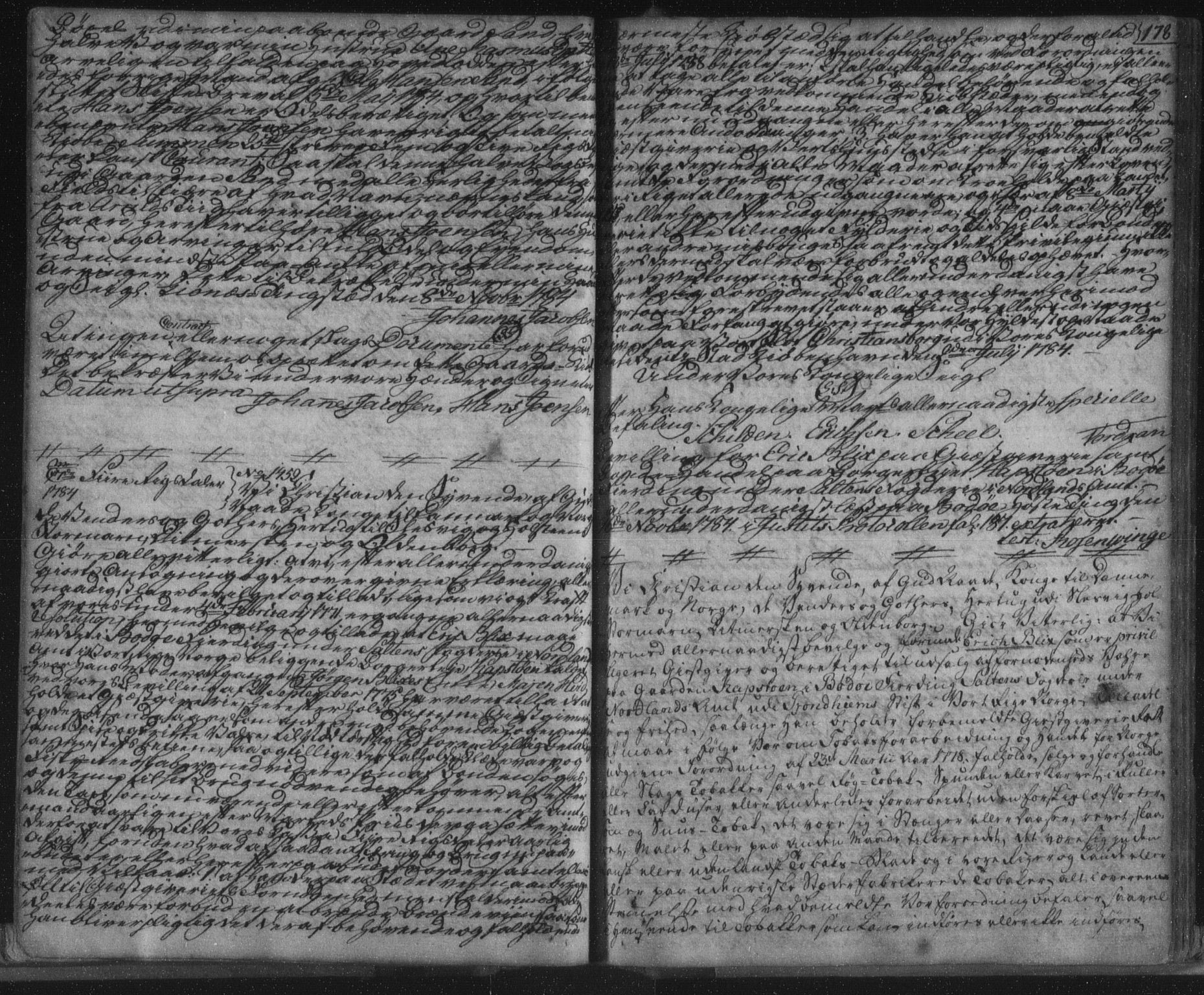 Salten sorenskriveri, SAT/A-4578/1/2/2C/L0001: Pantebok nr. A, 1756-1789, s. 178
