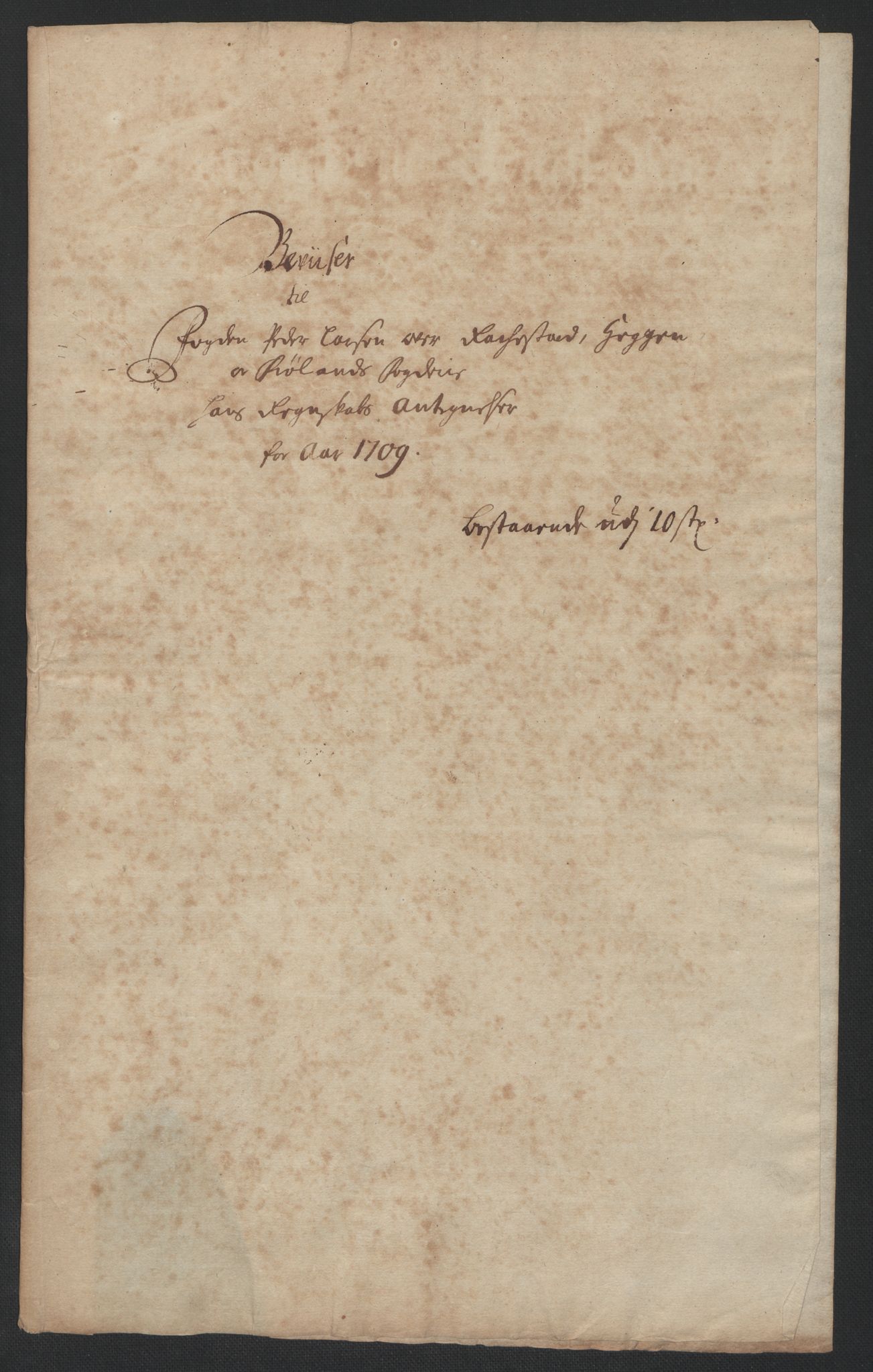 Rentekammeret inntil 1814, Reviderte regnskaper, Fogderegnskap, AV/RA-EA-4092/R07/L0301: Fogderegnskap Rakkestad, Heggen og Frøland, 1709, s. 319