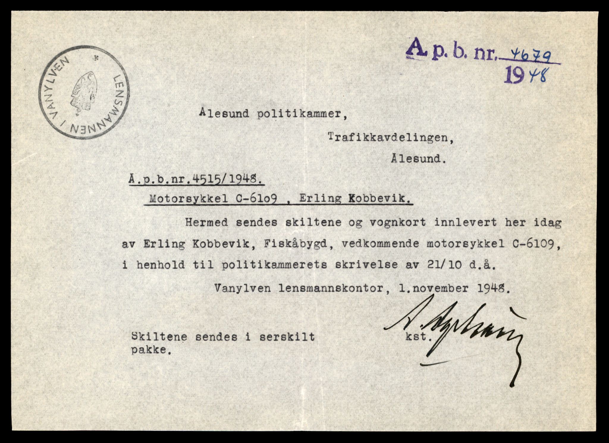 Møre og Romsdal vegkontor - Ålesund trafikkstasjon, AV/SAT-A-4099/F/Fe/L0032: Registreringskort for kjøretøy T 11997 - T 12149, 1927-1998, s. 721