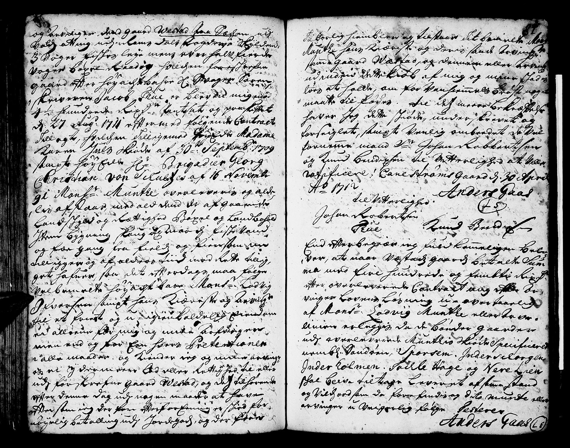 Romsdal sorenskriveri, SAT/A-4149/1/2/2C/L0001: Pantebok nr. 1, 1706-1724, s. 81