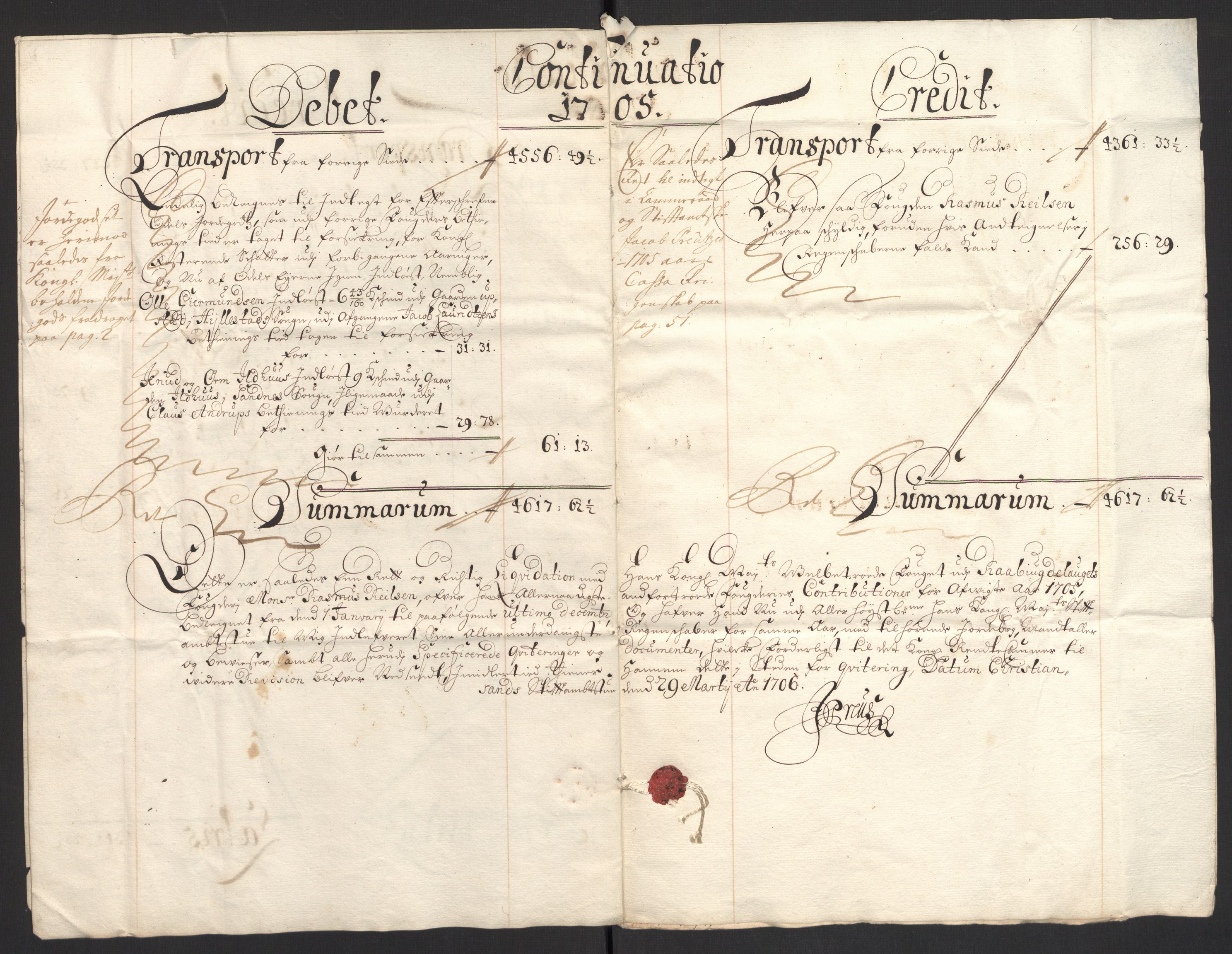 Rentekammeret inntil 1814, Reviderte regnskaper, Fogderegnskap, RA/EA-4092/R40/L2447: Fogderegnskap Råbyggelag, 1703-1705, s. 341
