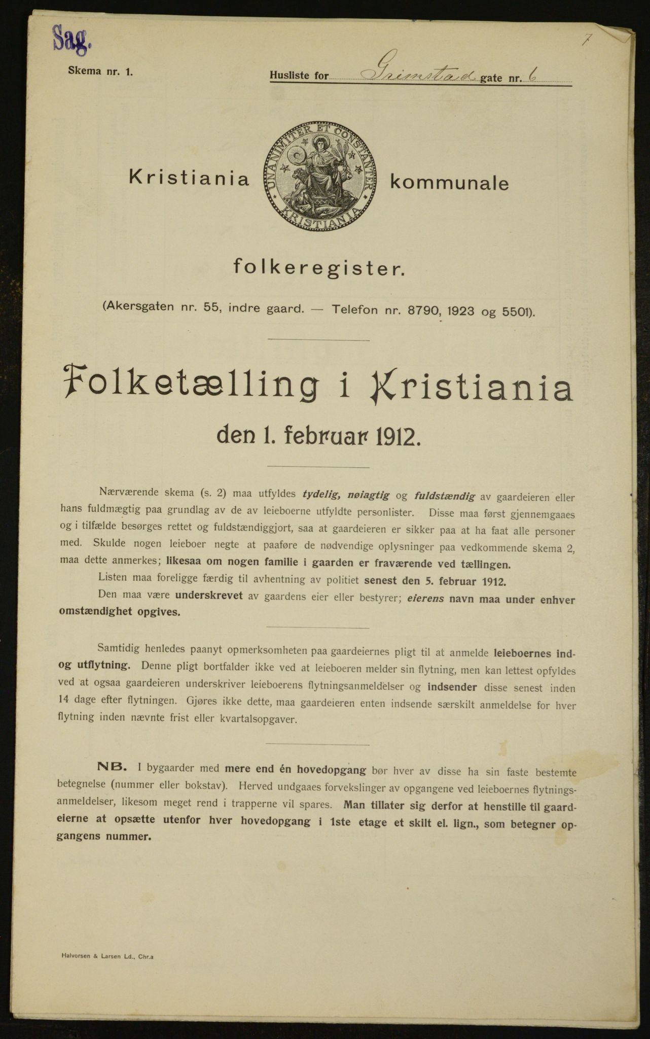OBA, Kommunal folketelling 1.2.1912 for Kristiania, 1912, s. 29772