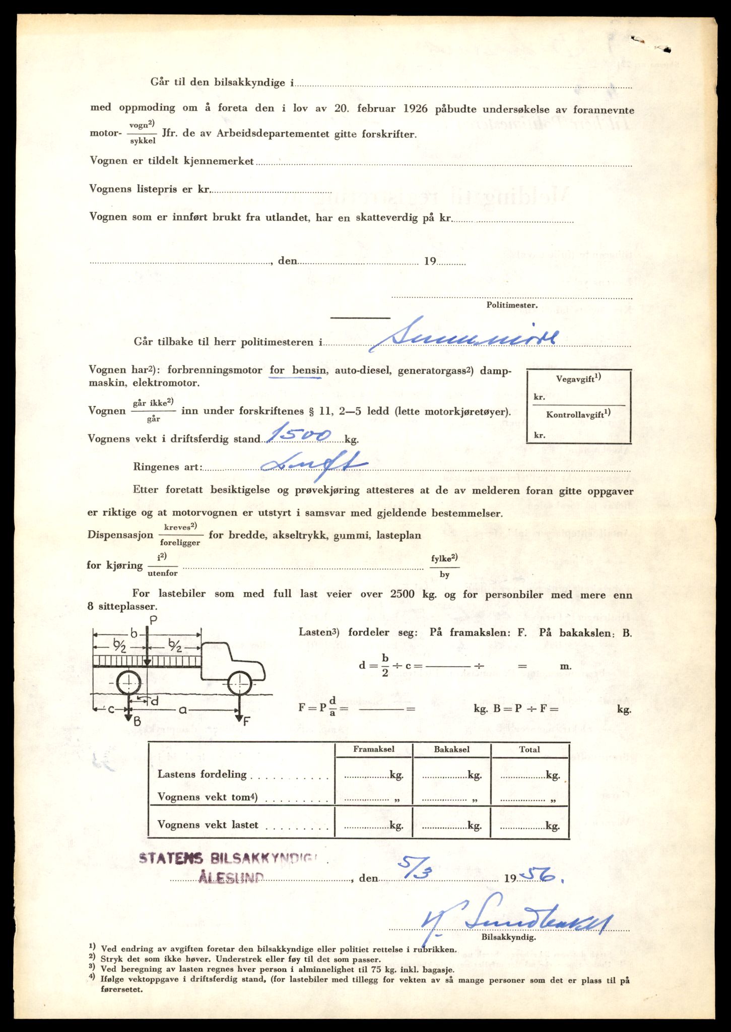 Møre og Romsdal vegkontor - Ålesund trafikkstasjon, AV/SAT-A-4099/F/Fe/L0049: Registreringskort for kjøretøy T 14864 - T 18613, 1927-1998, s. 3014
