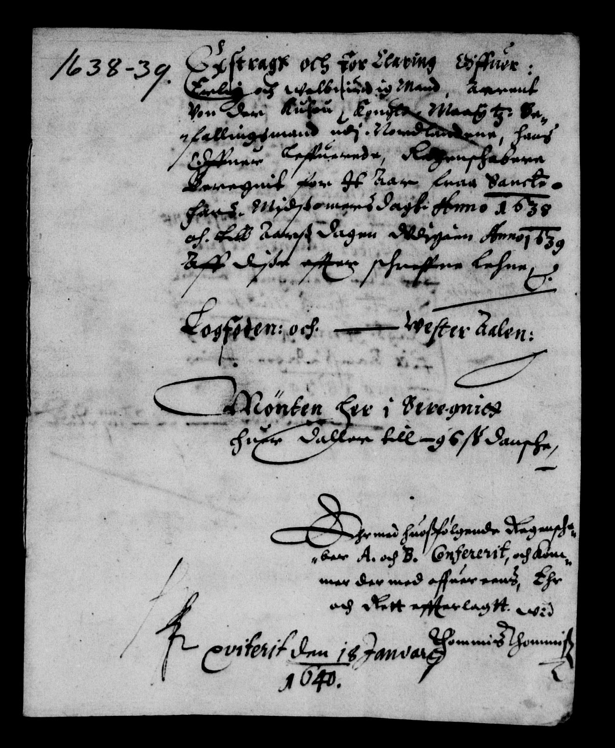 Rentekammeret inntil 1814, Reviderte regnskaper, Lensregnskaper, AV/RA-EA-5023/R/Rb/Rbz/L0029: Nordlandenes len, 1638-1646