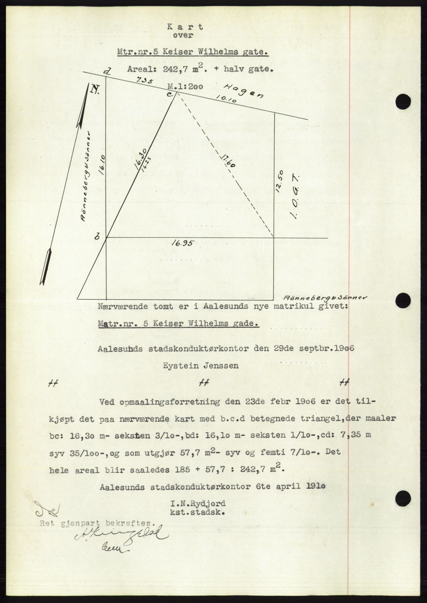 Ålesund byfogd, AV/SAT-A-4384: Pantebok nr. 31, 1933-1934, Tingl.dato: 23.03.1934