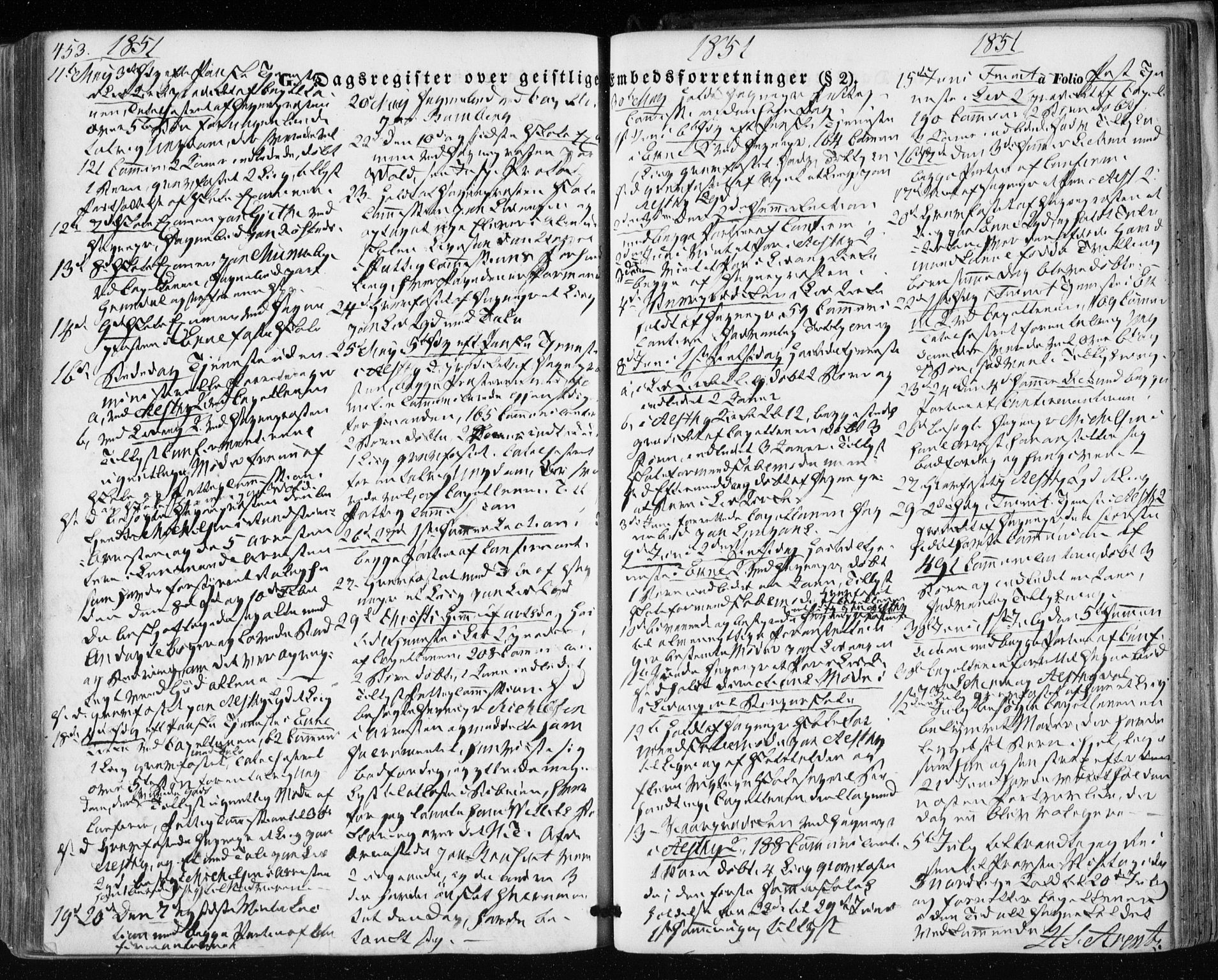 Ministerialprotokoller, klokkerbøker og fødselsregistre - Nord-Trøndelag, AV/SAT-A-1458/717/L0154: Ministerialbok nr. 717A07 /1, 1850-1862, s. 453