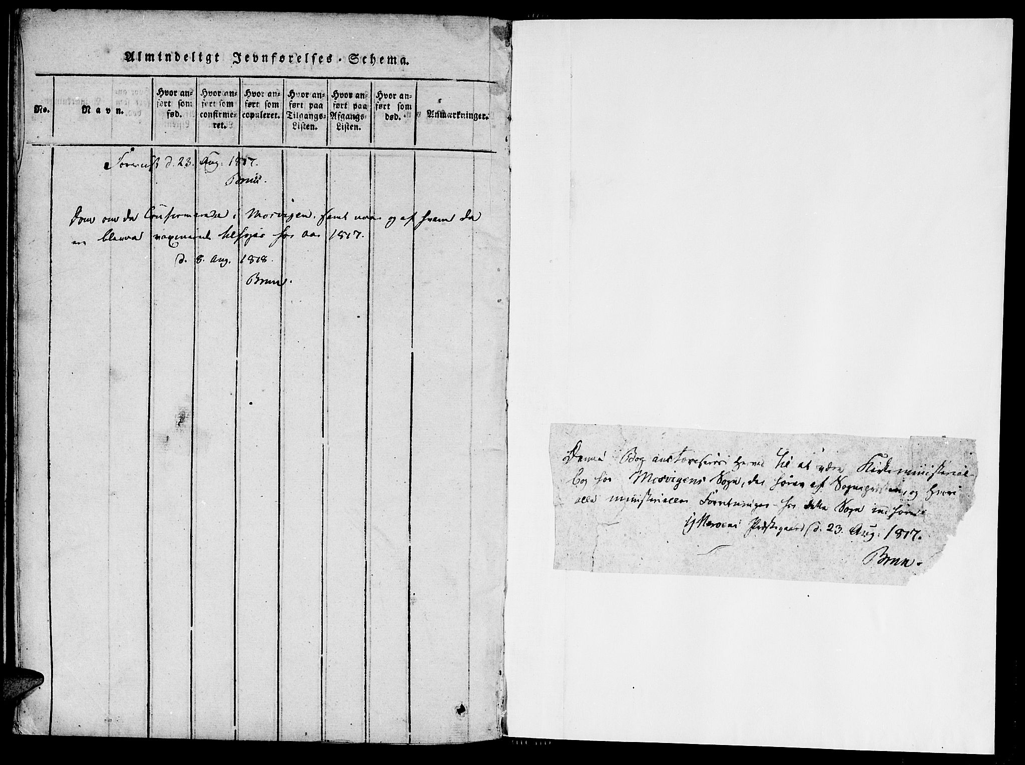 Ministerialprotokoller, klokkerbøker og fødselsregistre - Nord-Trøndelag, SAT/A-1458/733/L0322: Ministerialbok nr. 733A01, 1817-1842