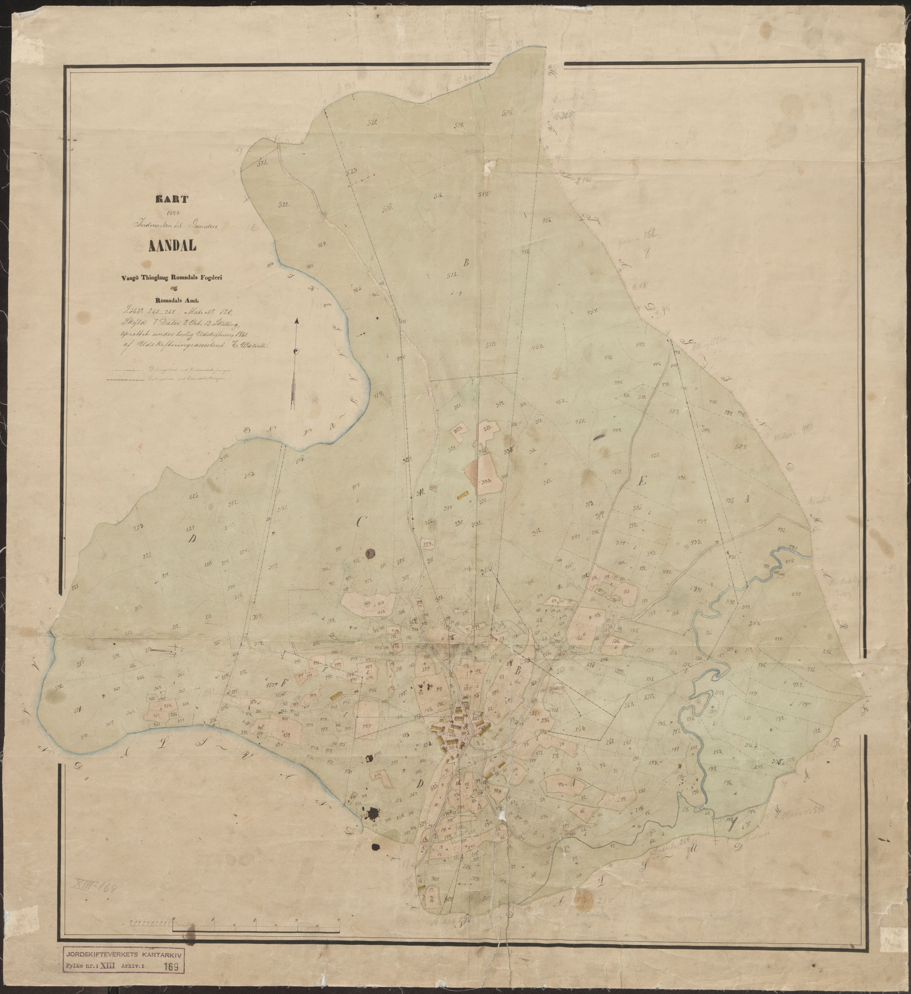 Jordskifteverkets kartarkiv, AV/RA-S-3929/T, 1859-1988, s. 291