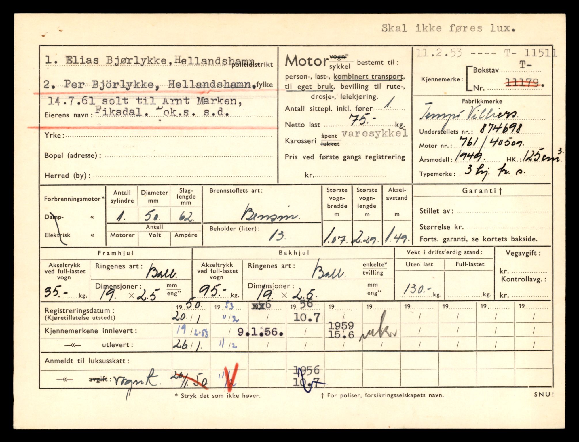 Møre og Romsdal vegkontor - Ålesund trafikkstasjon, AV/SAT-A-4099/F/Fe/L0029: Registreringskort for kjøretøy T 11430 - T 11619, 1927-1998, s. 1471