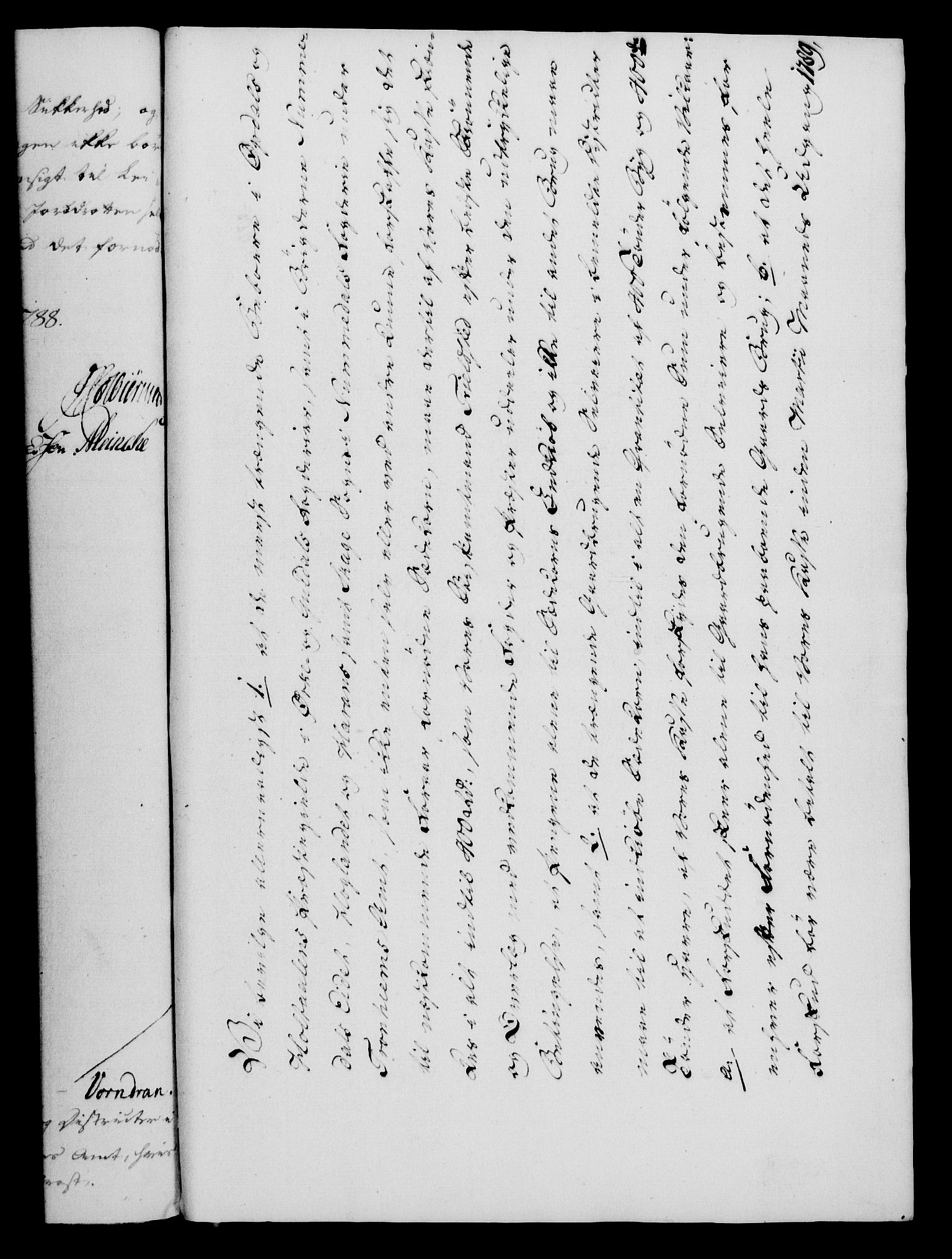 Rentekammeret, Kammerkanselliet, AV/RA-EA-3111/G/Gf/Gfa/L0070: Norsk relasjons- og resolusjonsprotokoll (merket RK 52.70), 1788, s. 71