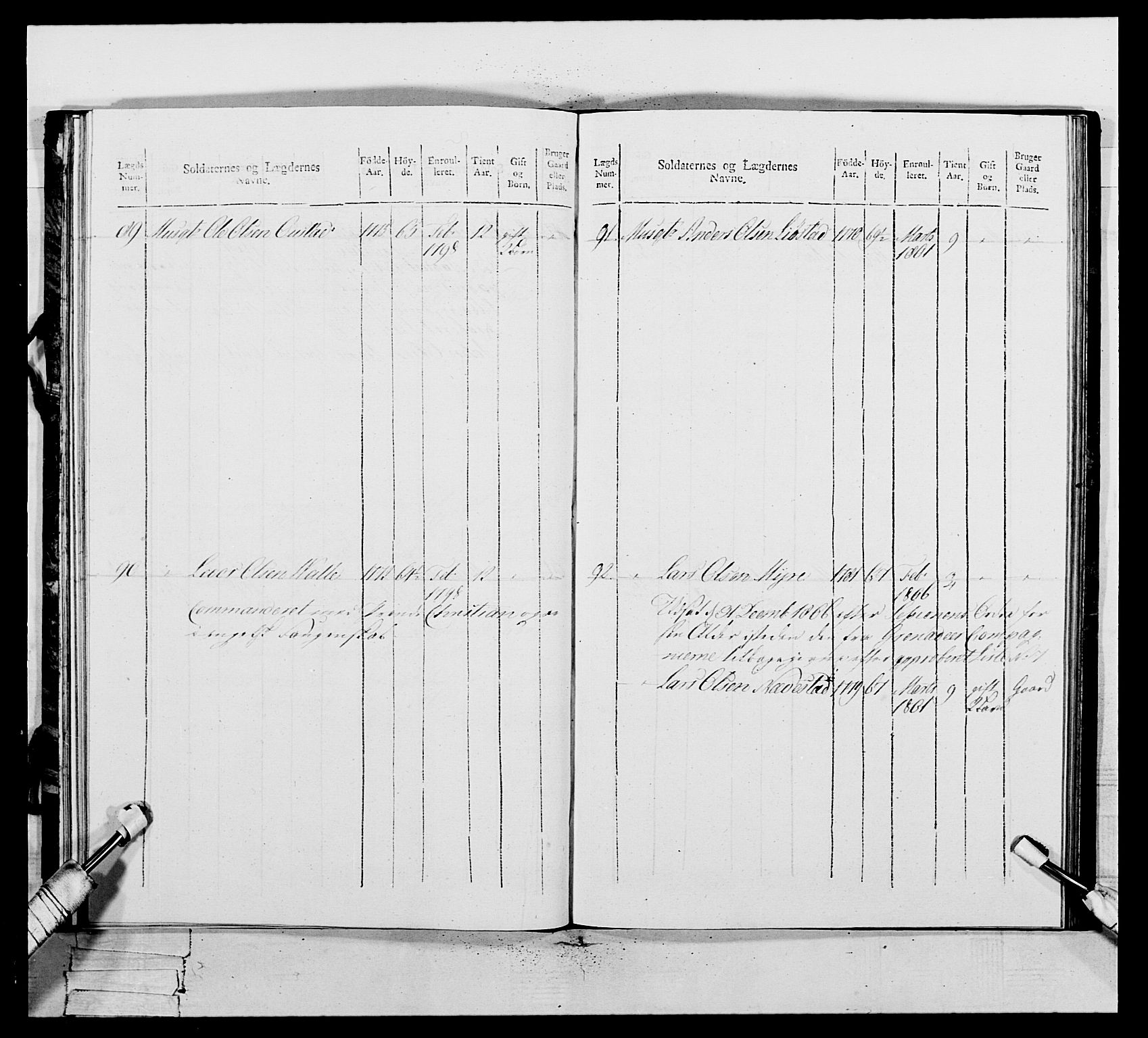 Generalitets- og kommissariatskollegiet, Det kongelige norske kommissariatskollegium, AV/RA-EA-5420/E/Eh/L0110: Vesterlenske nasjonale infanteriregiment, 1810, s. 392