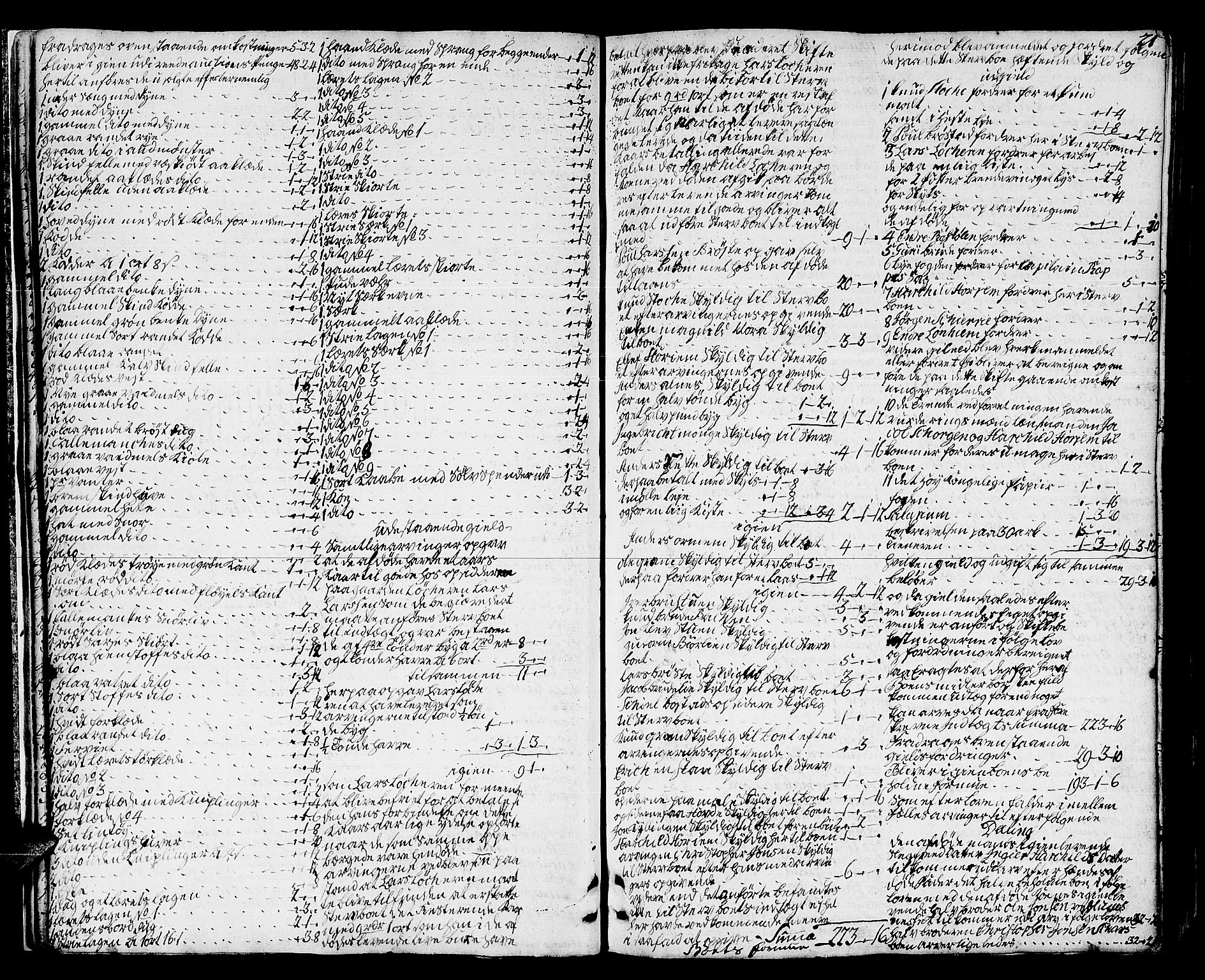 Romsdal sorenskriveri, SAT/A-4149/1/3/3A/L0010: Skifteprotokoll, 1774-1782, s. 20b-21a