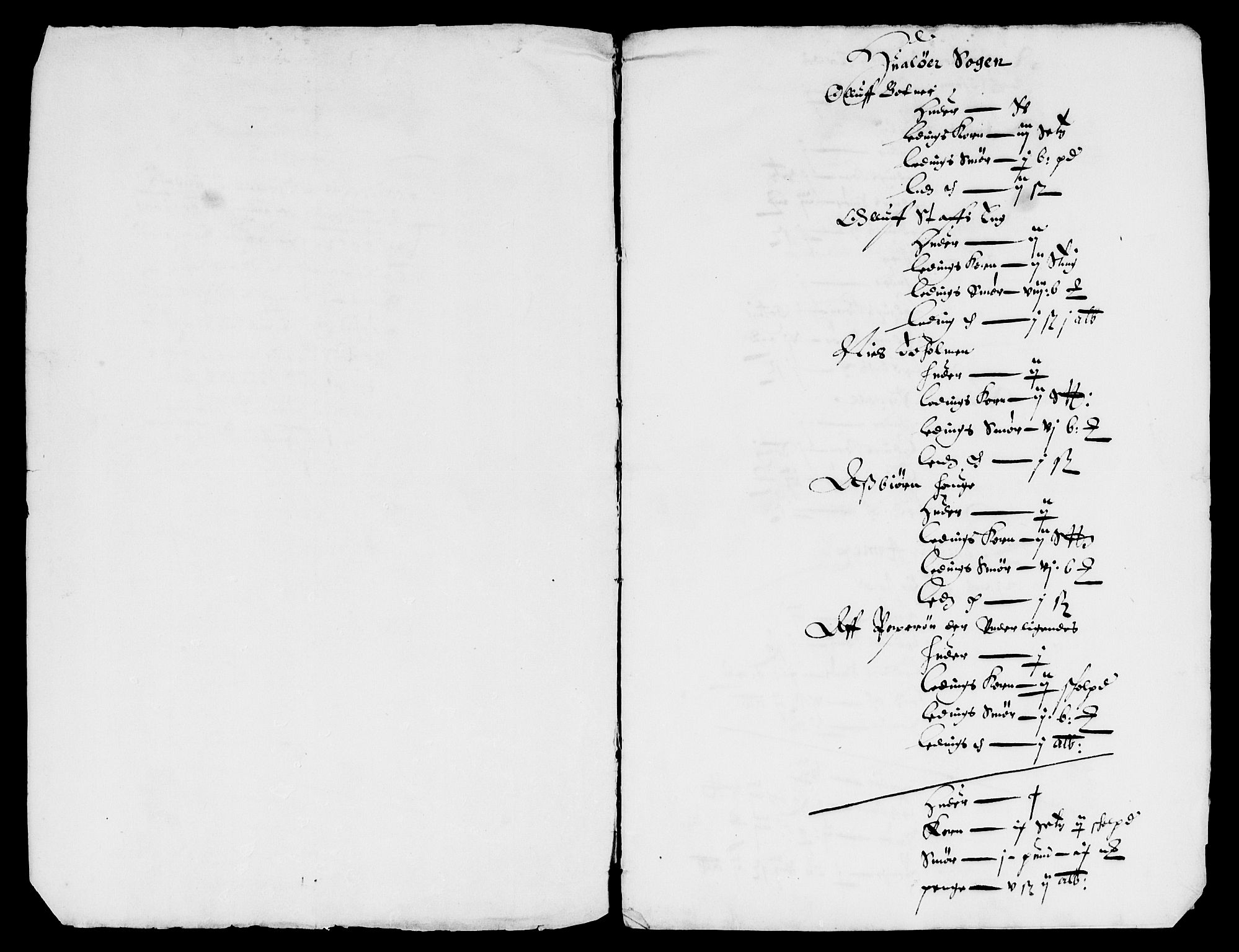 Rentekammeret inntil 1814, Reviderte regnskaper, Lensregnskaper, AV/RA-EA-5023/R/Rb/Rbf/L0001: Biskopgodset, 1623-1653