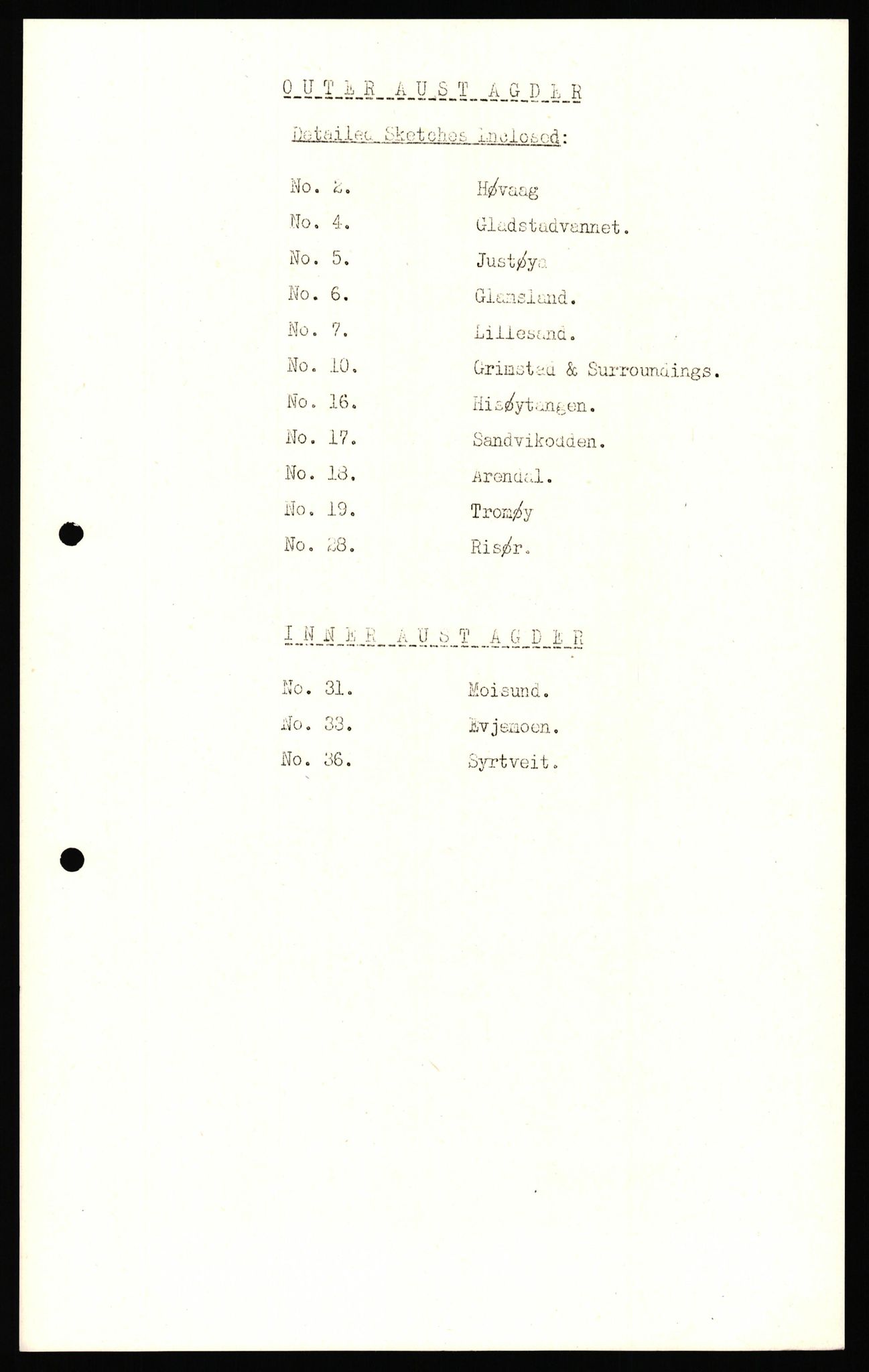 Forsvaret, Forsvarets overkommando II, AV/RA-RAFA-3915/D/Dd/L0002: Aust-Agder fylke, 1942-1944, s. 18