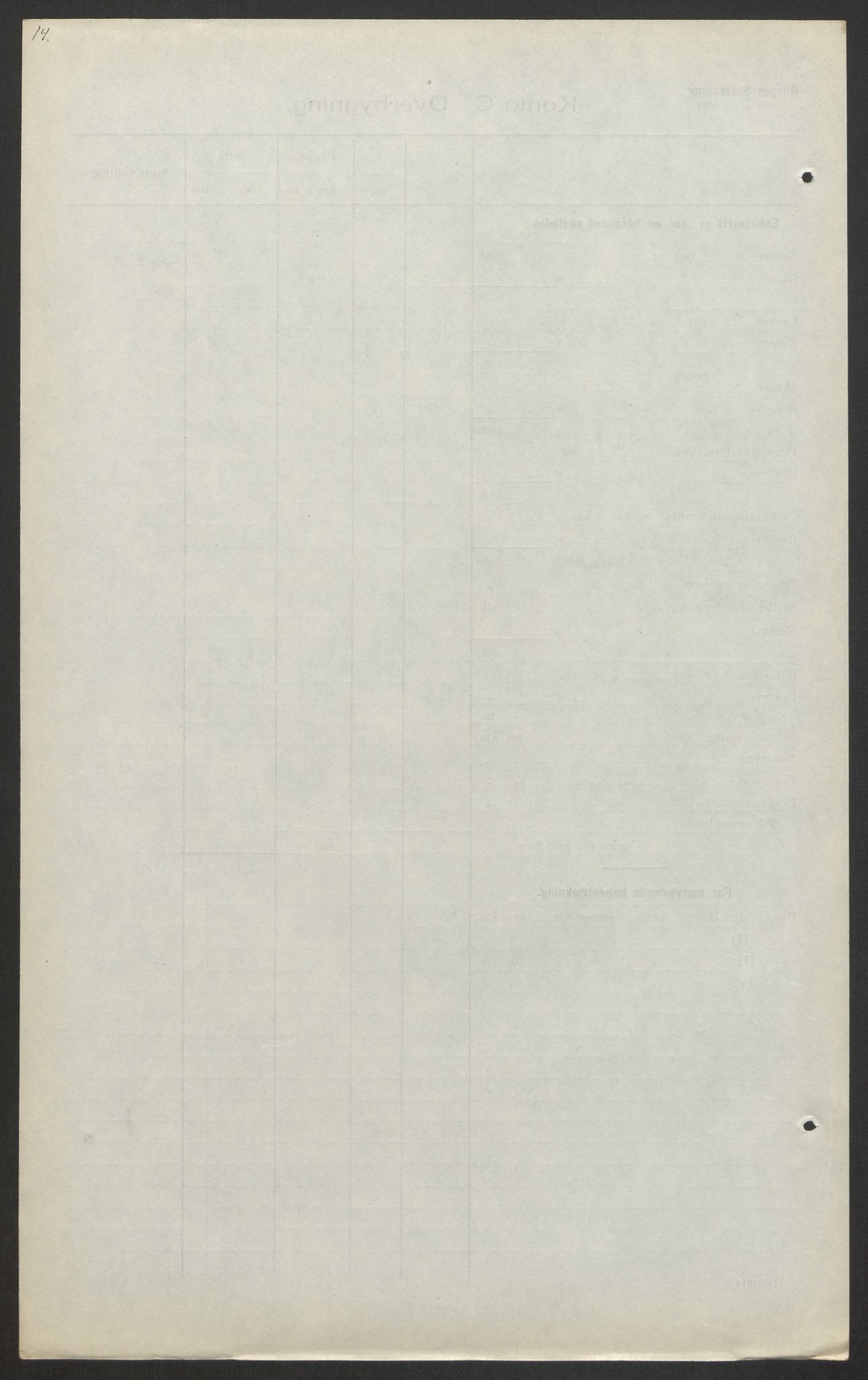 Norges Statsbaner, Baneavdelingen B, AV/RA-S-1619/1/F/Fa/L0042: NORGE-JYLLAND, 1920, s. 321