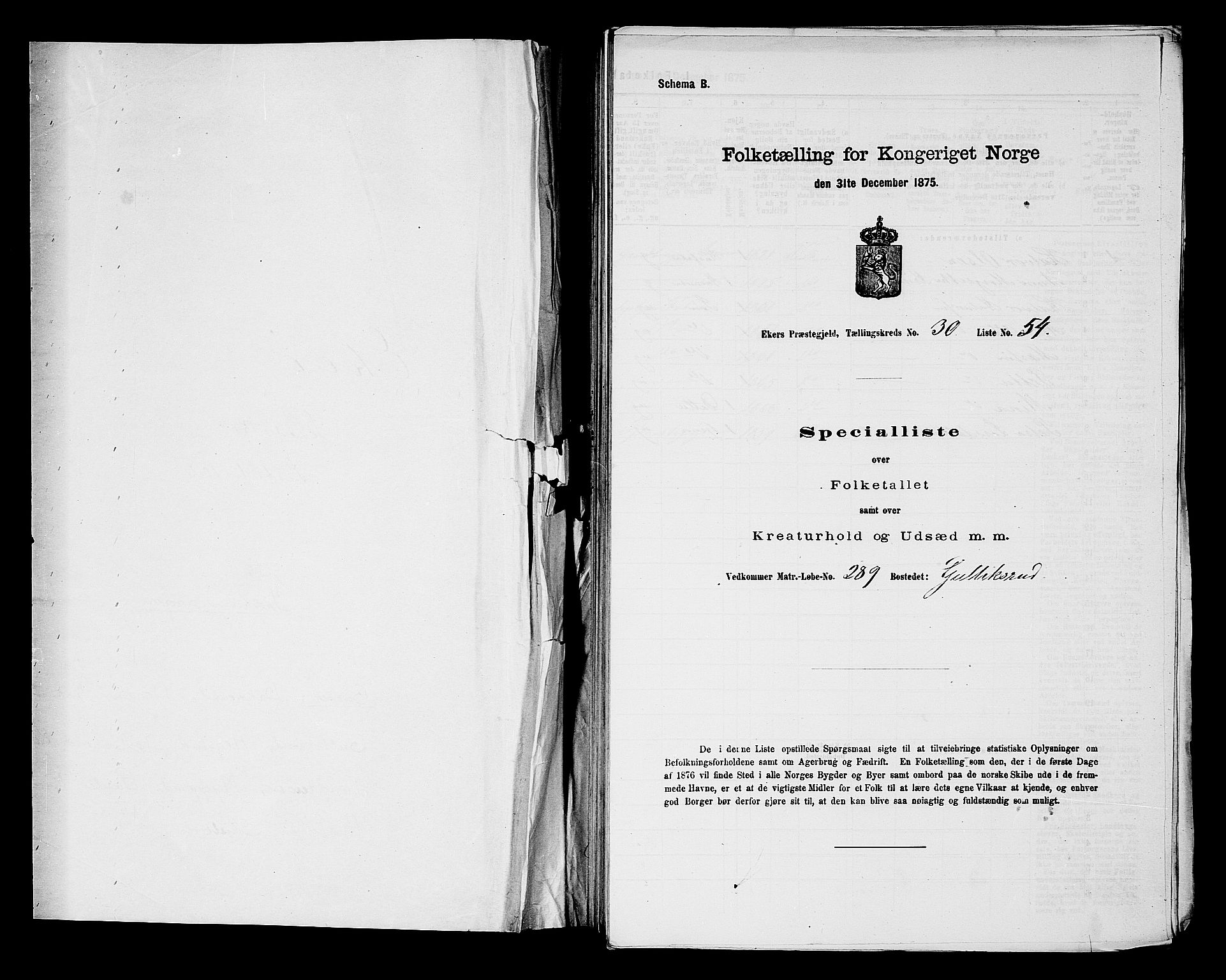 SAKO, Folketelling 1875 for 0624P Eiker prestegjeld, 1875, s. 5140