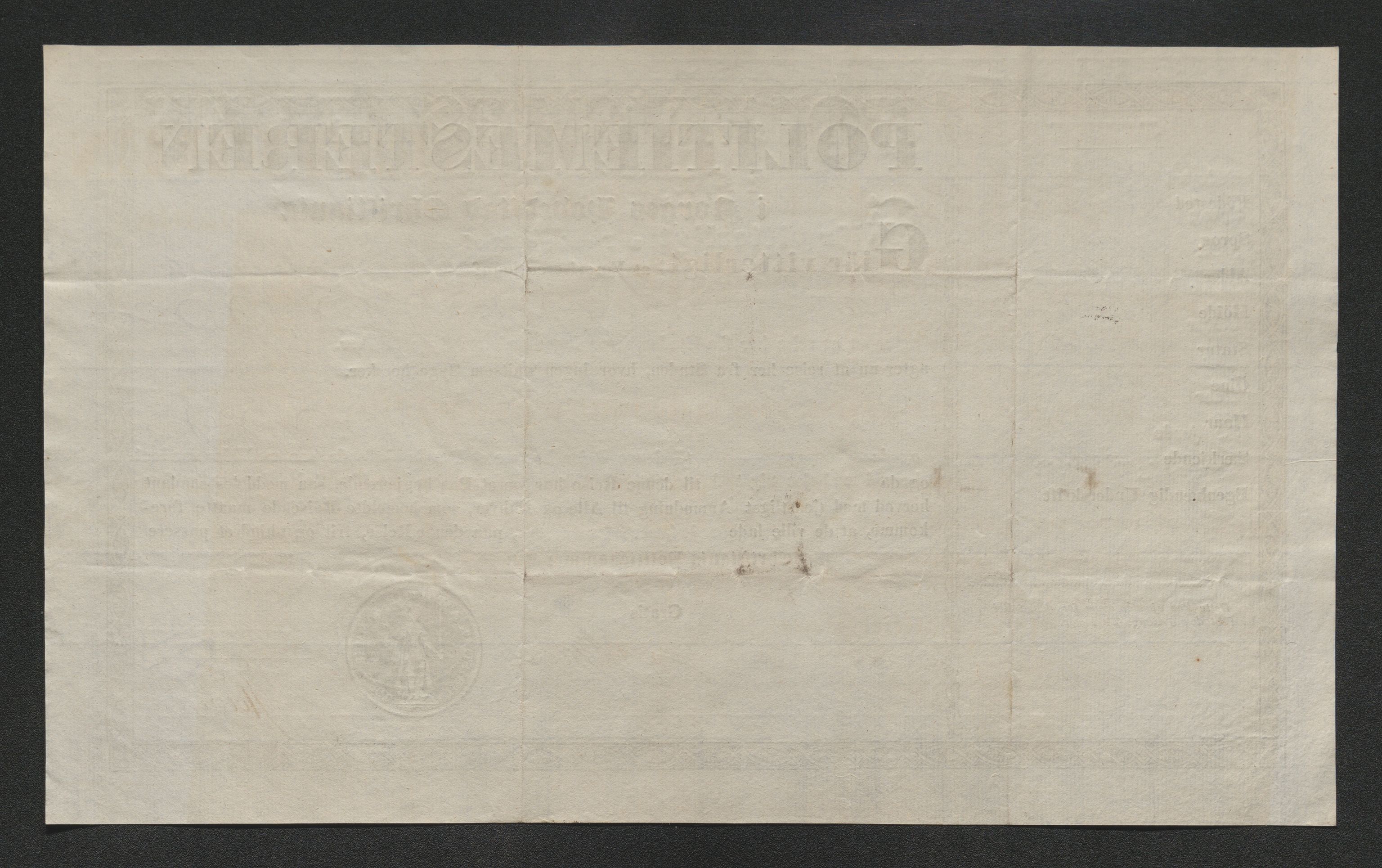 Drammen politikammer, AV/SAKO-A-623/I/Ia/Iab/L0007: Innleverte pass, 1843-1844, s. 50