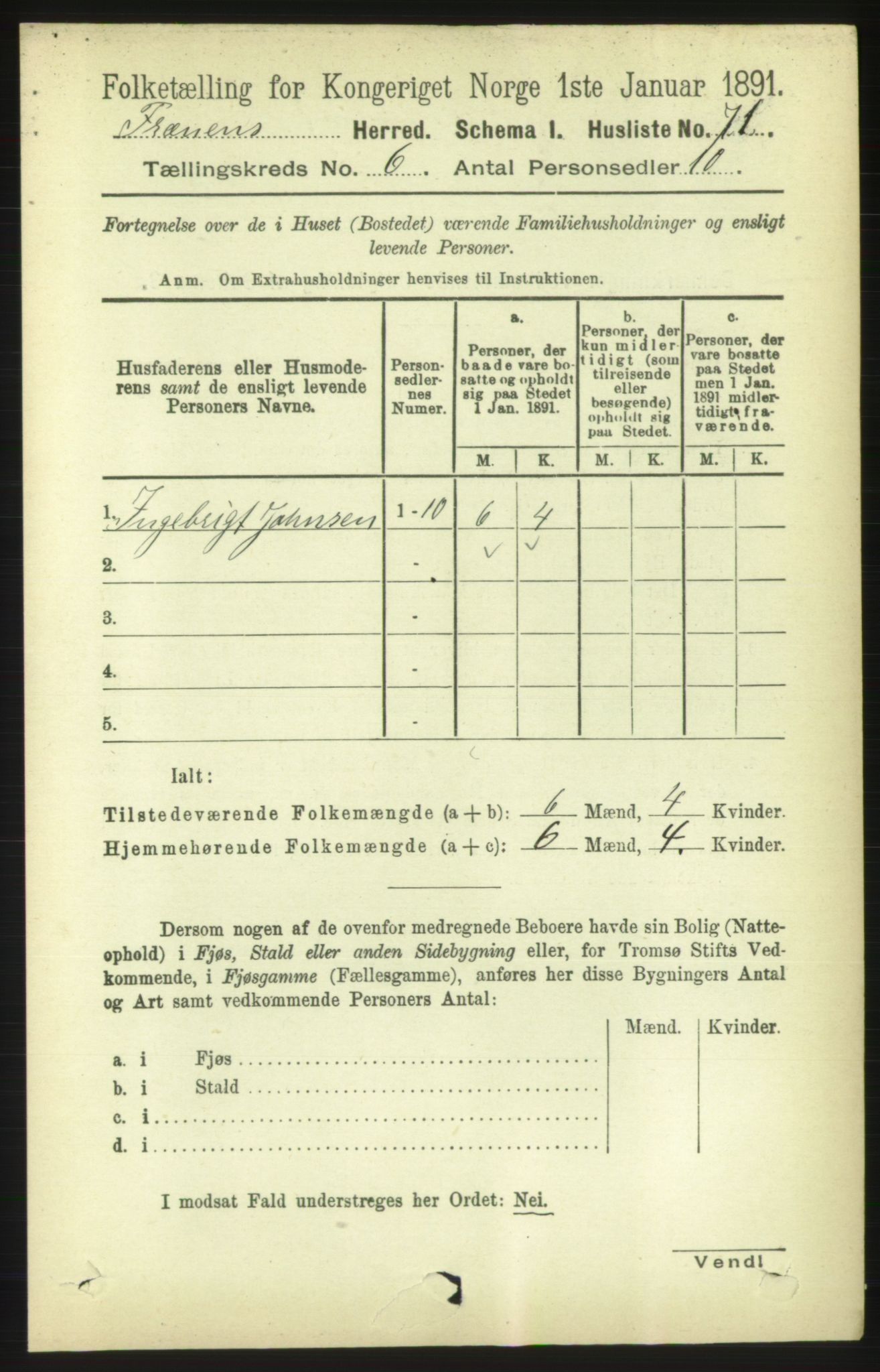 RA, Folketelling 1891 for 1548 Fræna herred, 1891, s. 1856