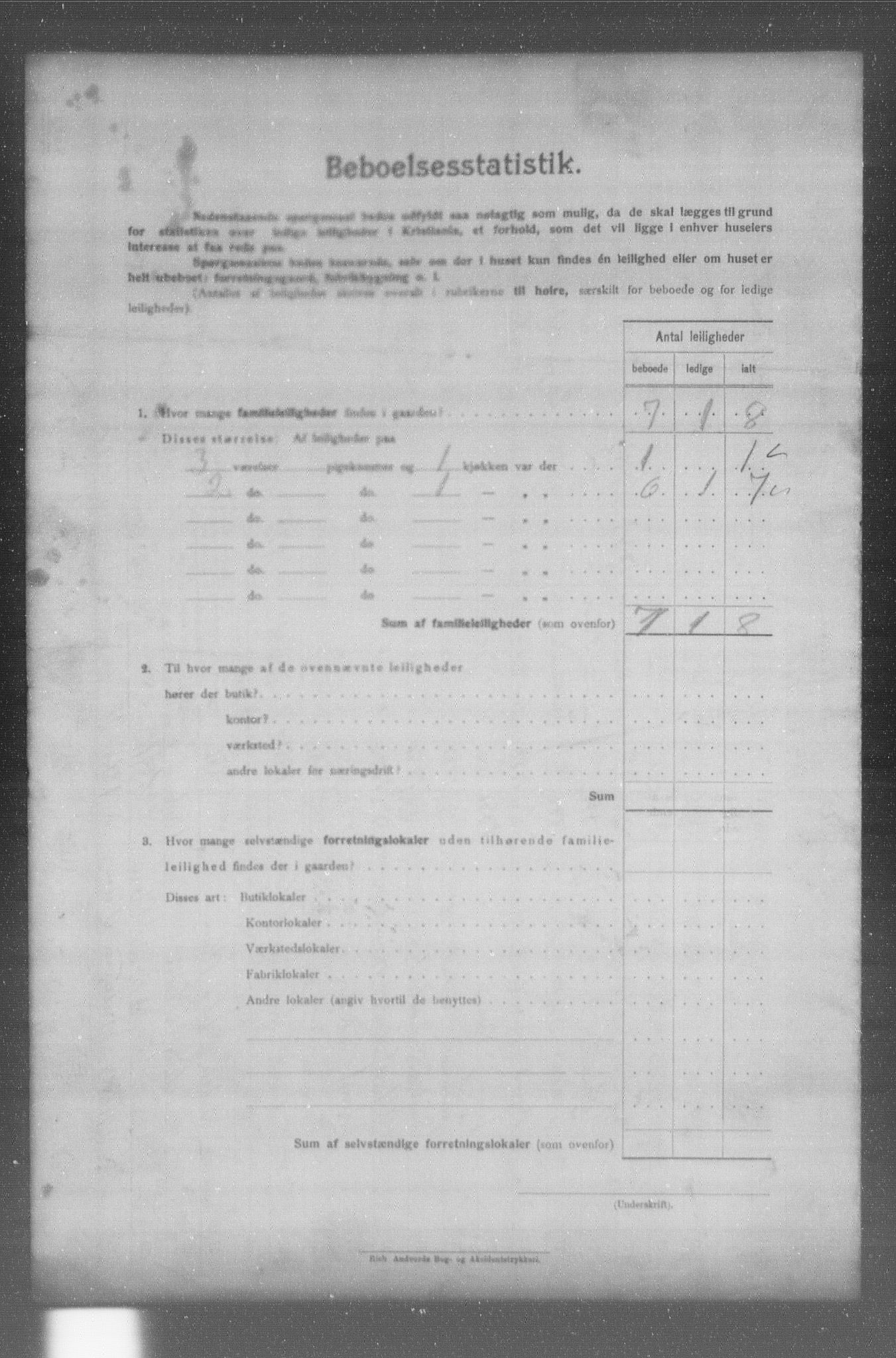 OBA, Kommunal folketelling 31.12.1904 for Kristiania kjøpstad, 1904, s. 7302