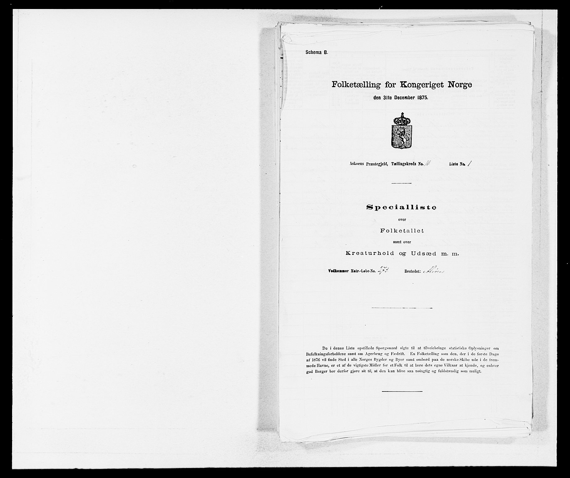 SAB, Folketelling 1875 for 1247P Askøy prestegjeld, 1875, s. 1394