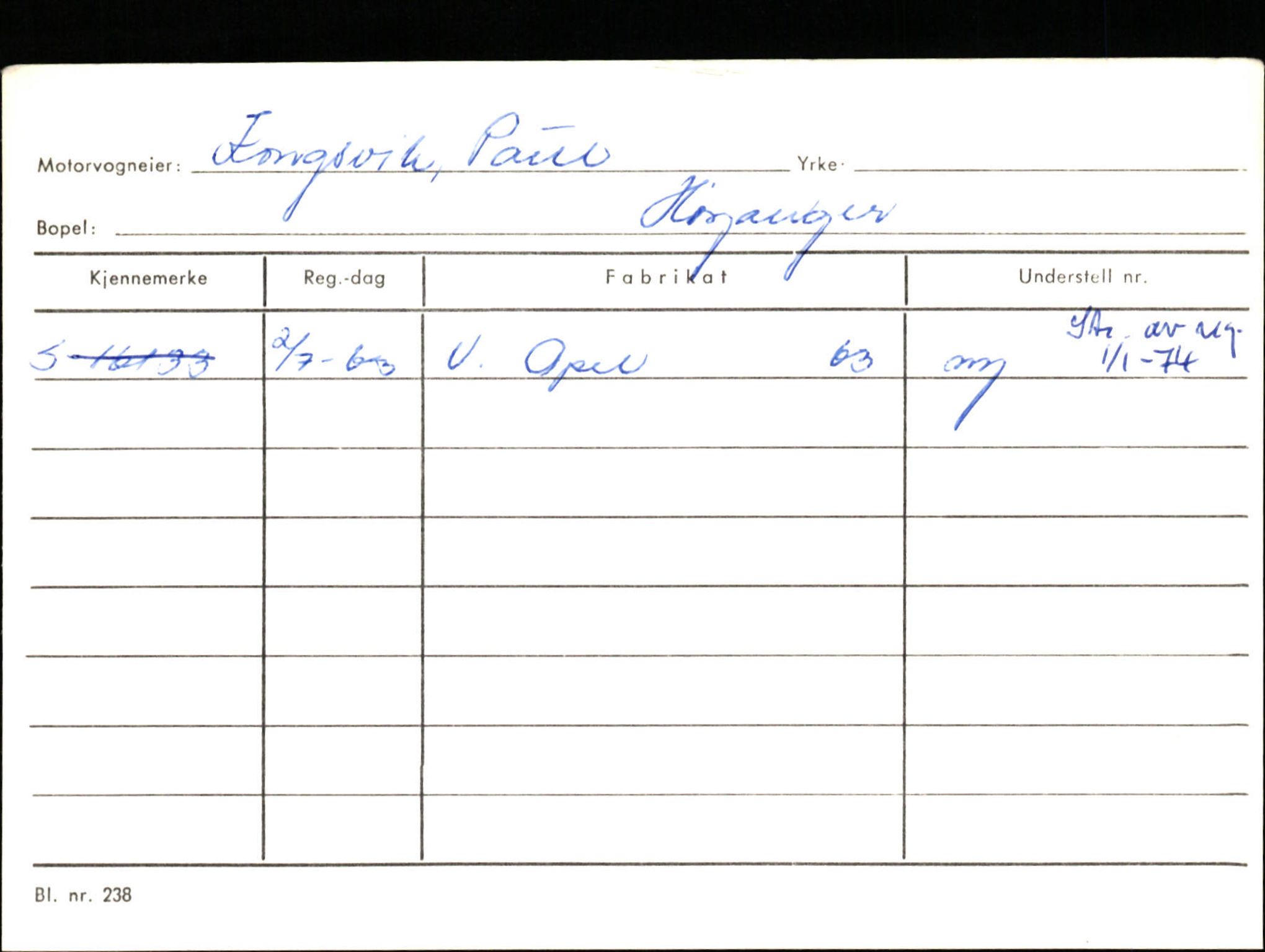 Statens vegvesen, Sogn og Fjordane vegkontor, AV/SAB-A-5301/4/F/L0130: Eigarregister Eid T-Å. Høyanger A-O, 1945-1975, s. 1795