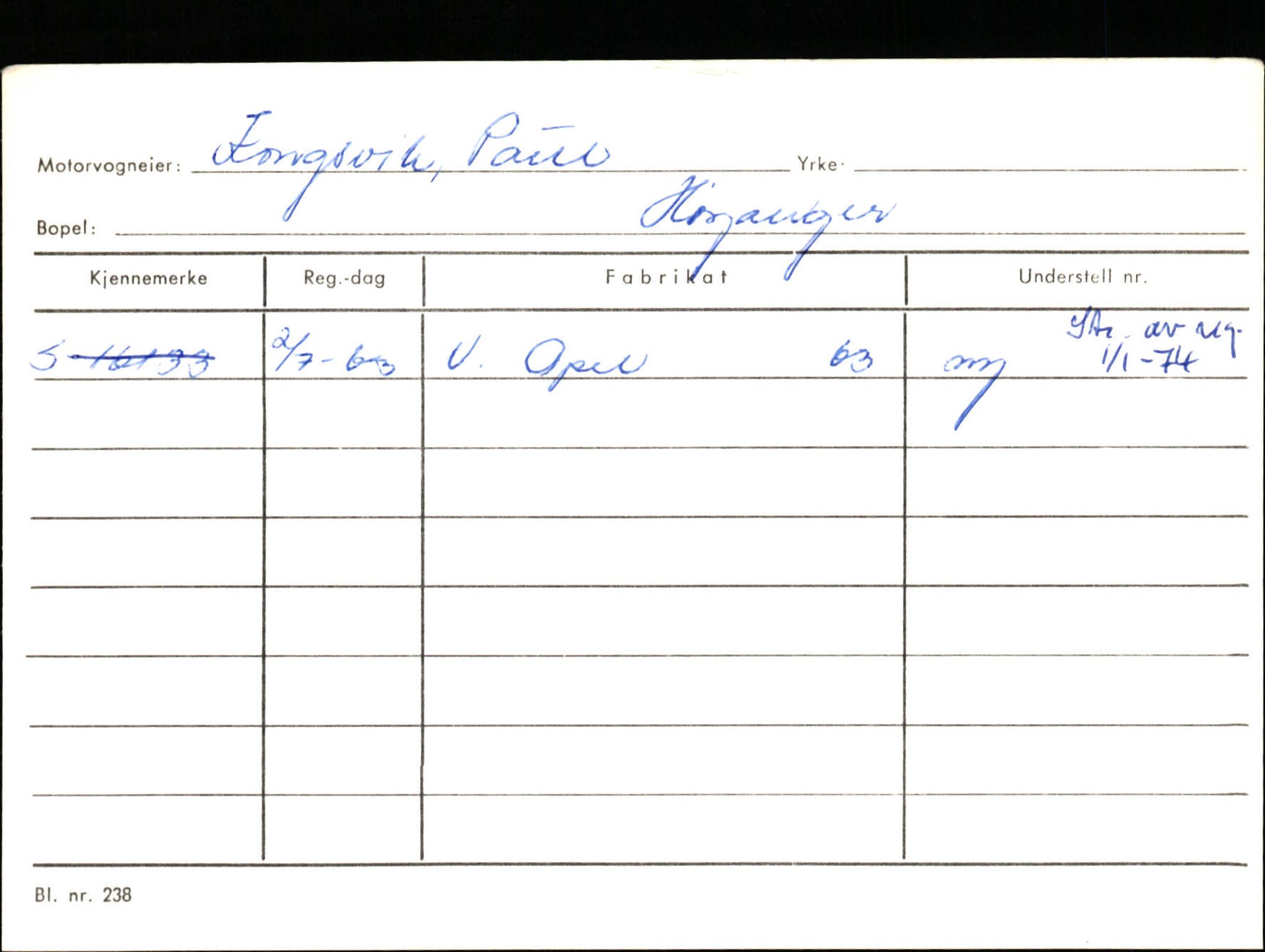 Statens vegvesen, Sogn og Fjordane vegkontor, AV/SAB-A-5301/4/F/L0130: Eigarregister Eid T-Å. Høyanger A-O, 1945-1975, s. 1795