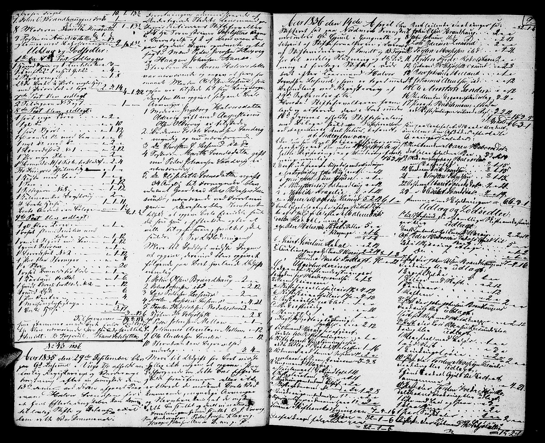 Nordmøre sorenskriveri, AV/SAT-A-4132/1/3/3A/L0029: Skifteprotokoll nr. 27a, 1835-1838, s. 8b-9a