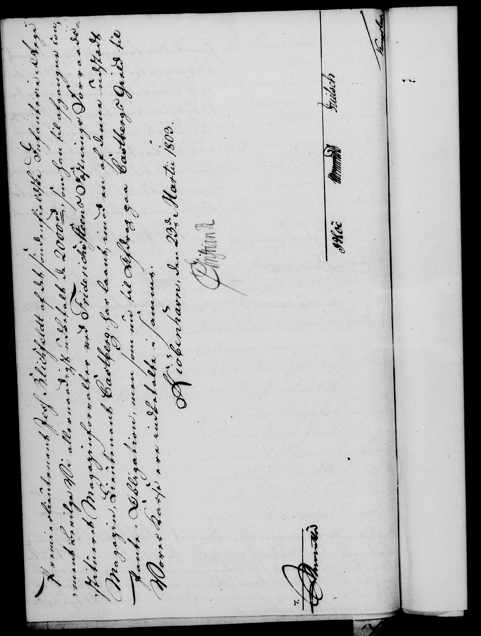 Rentekammeret, Kammerkanselliet, AV/RA-EA-3111/G/Gf/Gfa/L0085: Norsk relasjons- og resolusjonsprotokoll (merket RK 52.85), 1803, s. 322