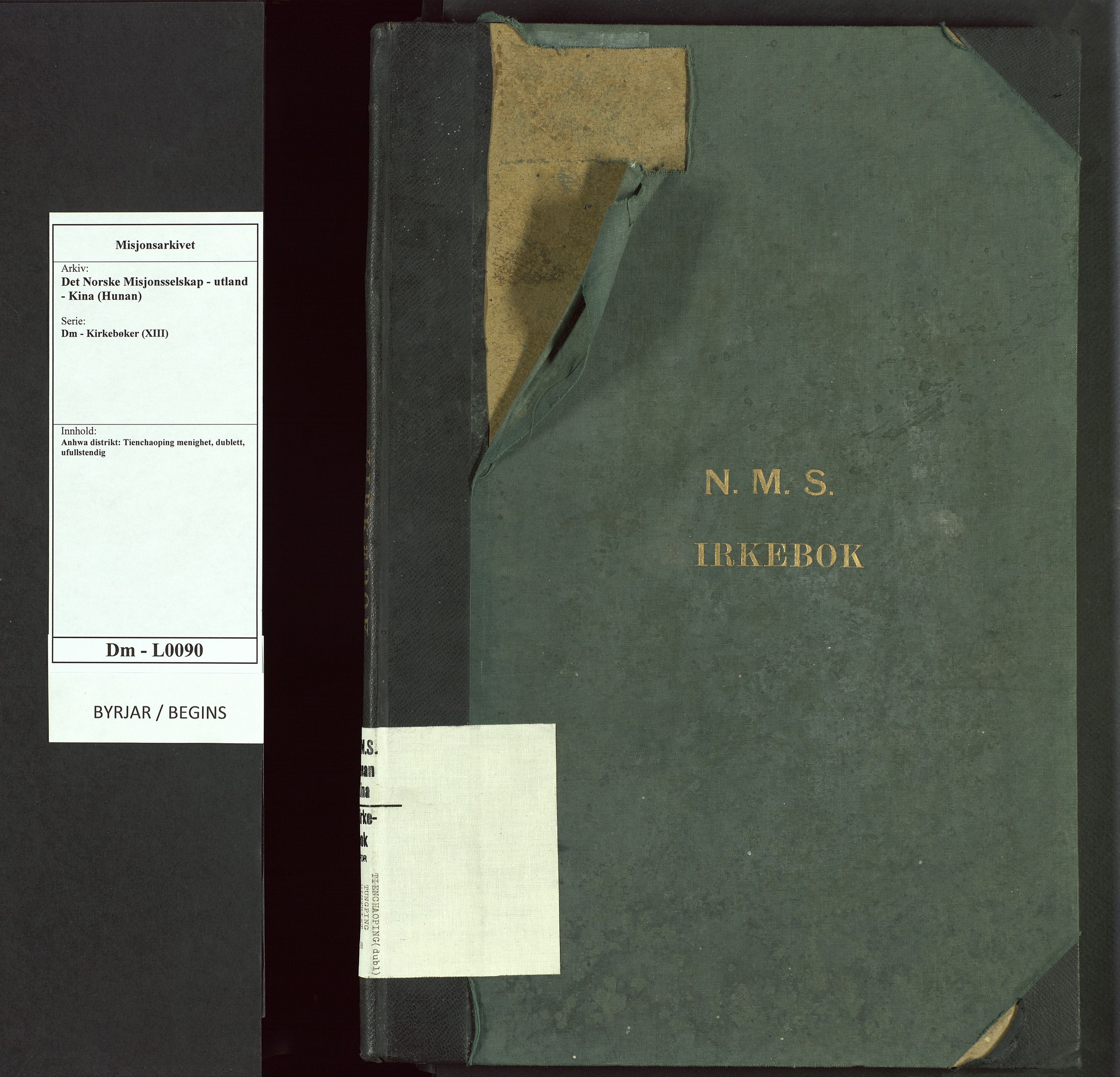 Det Norske Misjonsselskap - utland - Kina (Hunan), VID/MA-A-1065/Dm/L0090: Ministerialbok nr. 128, 1924-1935