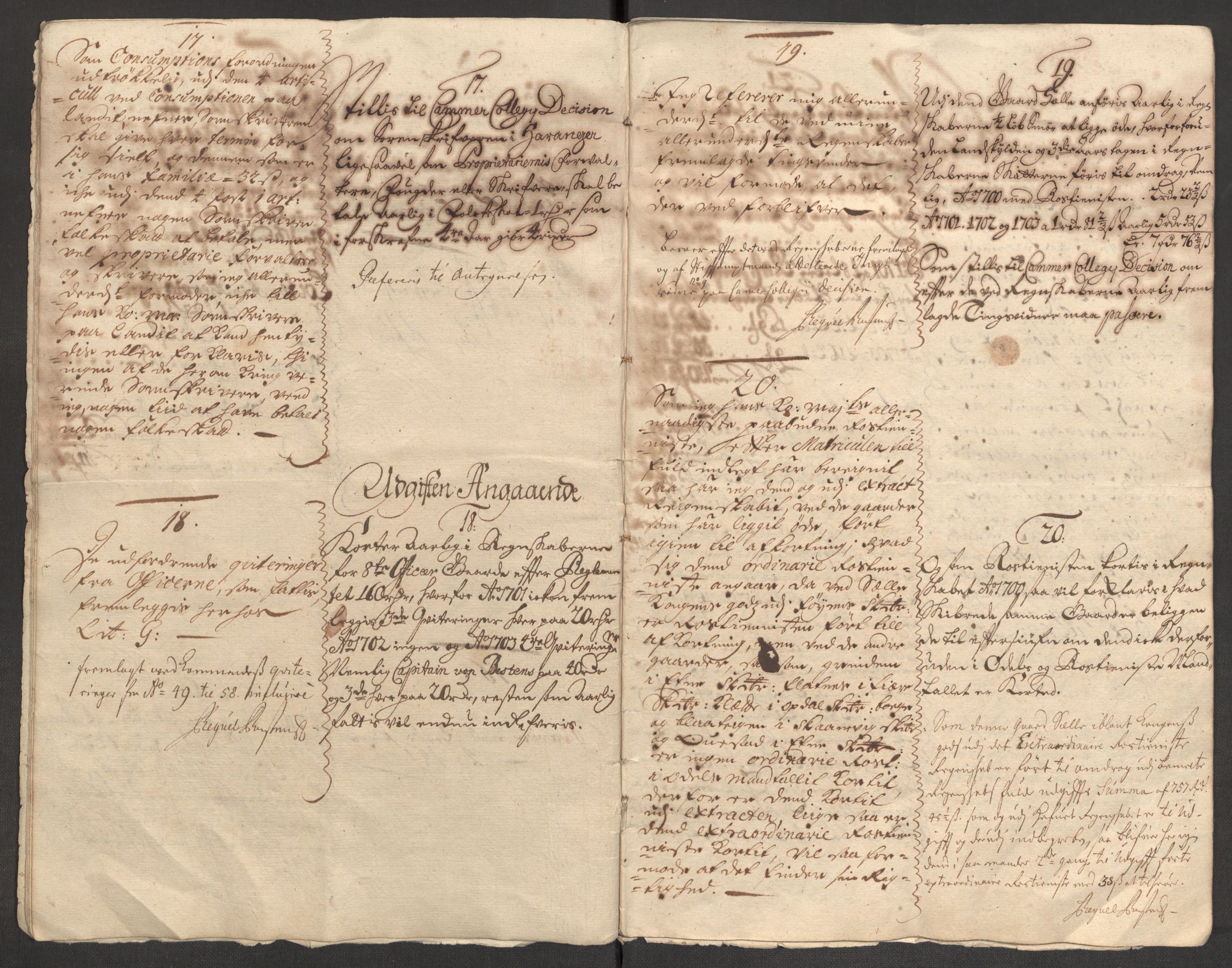 Rentekammeret inntil 1814, Reviderte regnskaper, Fogderegnskap, RA/EA-4092/R48/L2981: Fogderegnskap Sunnhordland og Hardanger, 1703, s. 267