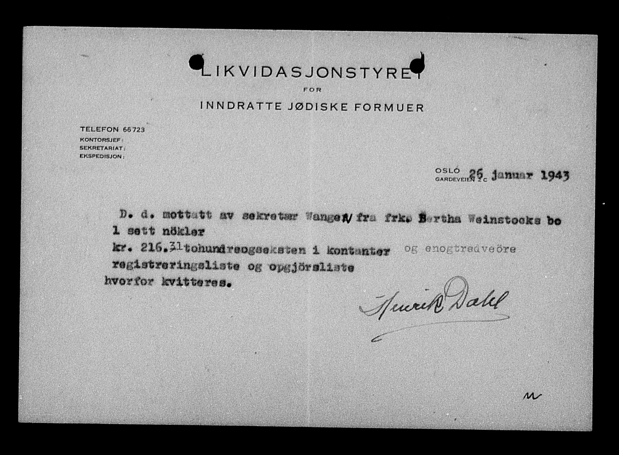 Justisdepartementet, Tilbakeføringskontoret for inndratte formuer, AV/RA-S-1564/H/Hc/Hcc/L0985: --, 1945-1947, s. 433