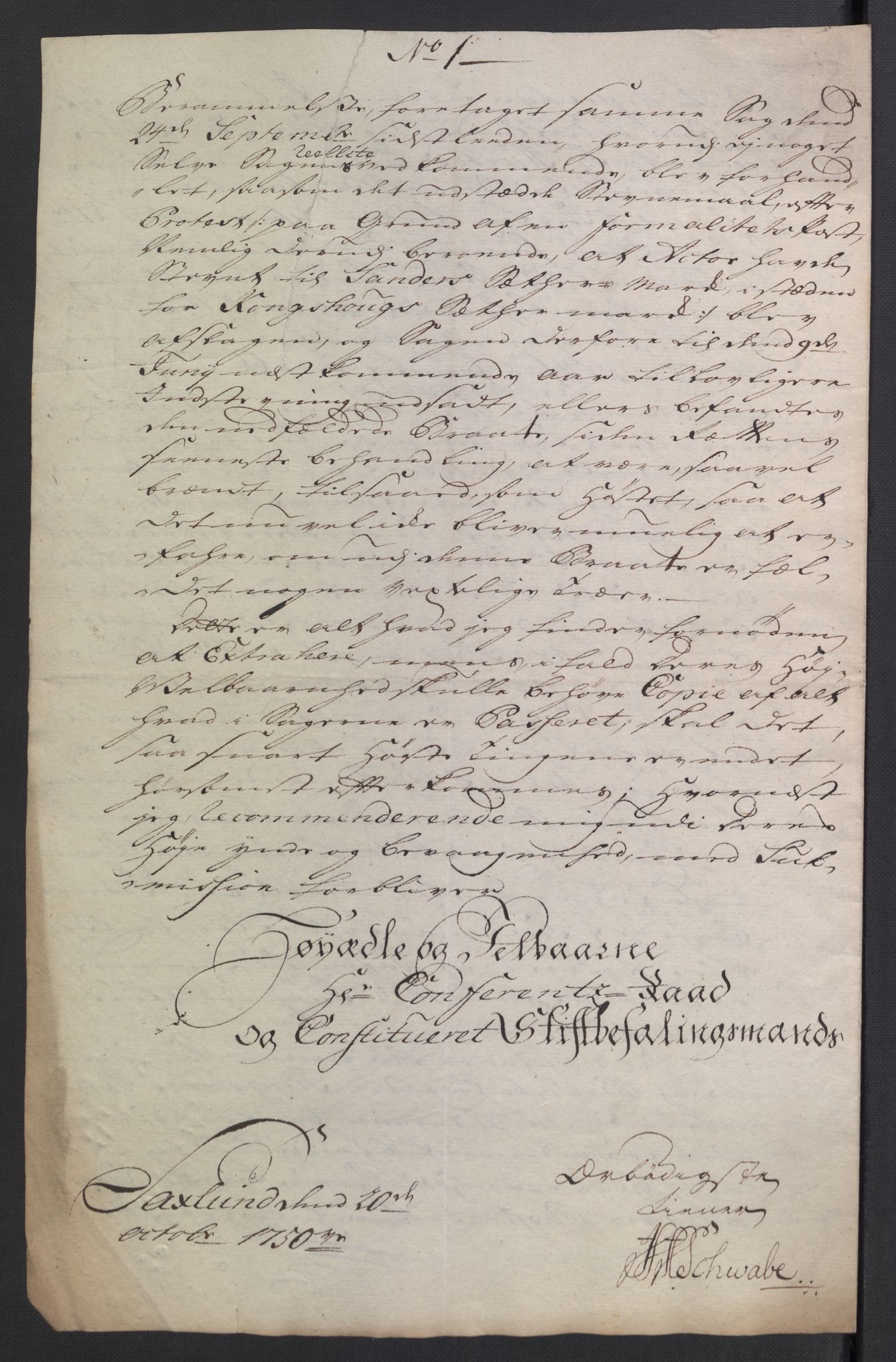 Kristiania stiftamt, AV/SAO-A-10386/E/Ed/Edp/L0004: Sorenskrivere, 1743-1750, s. 54